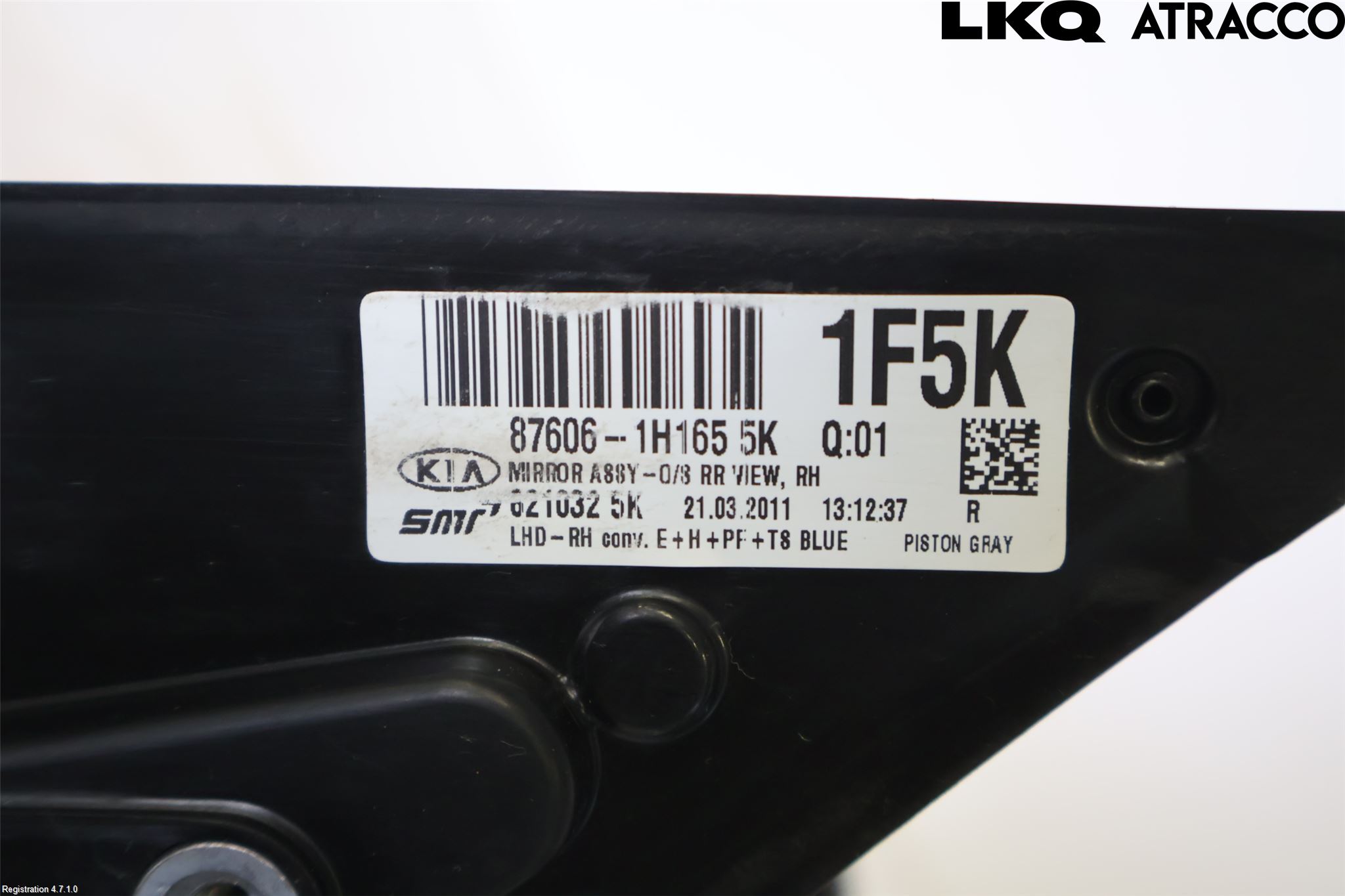 Kia CEED 06-12 Speil H M-El Justering