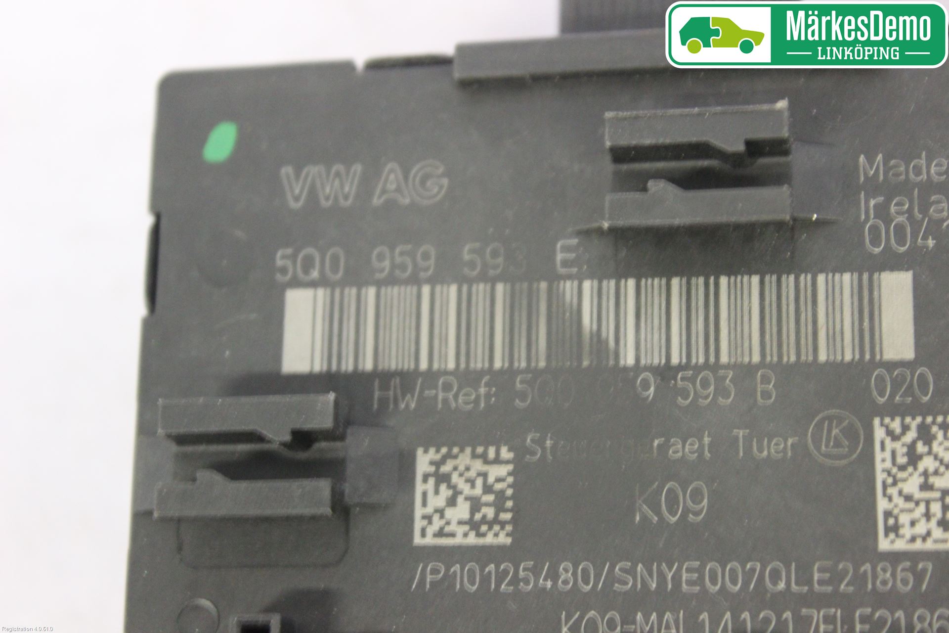 Volkswagen VW PASSAT 15-19 Styreenhet Dør