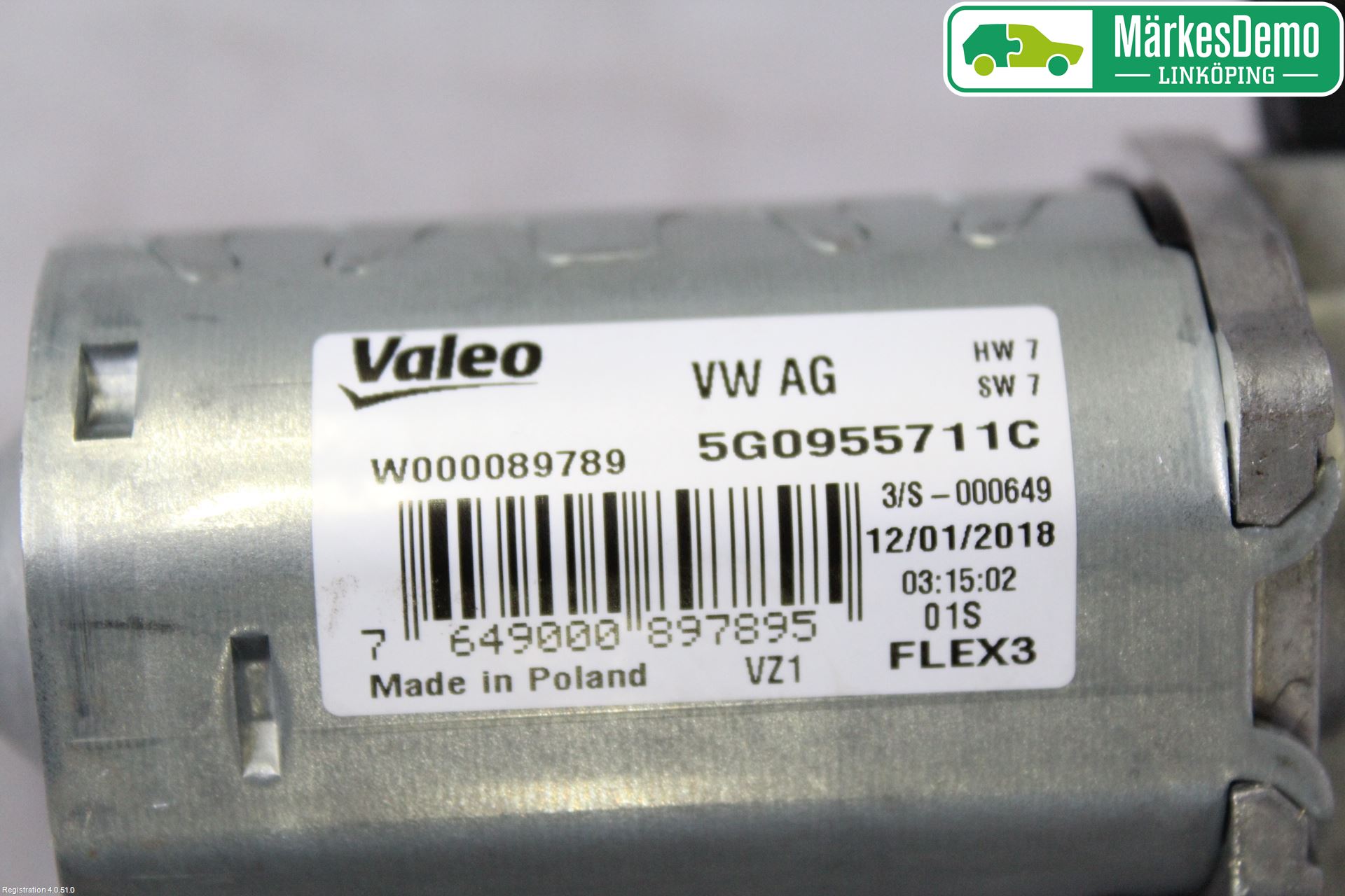 Volkswagen VW PASSAT 15-19 Viskermotor Bakluke