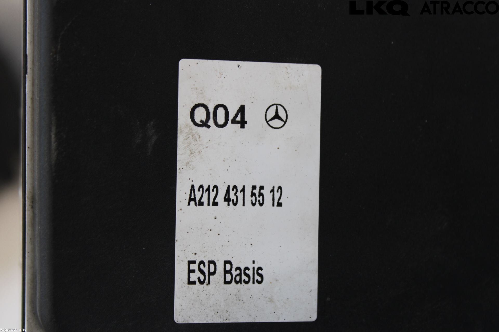 Mercedes-Benz MB E-KLASS (W212) 09-16 Abs Hydraulikkaggregat