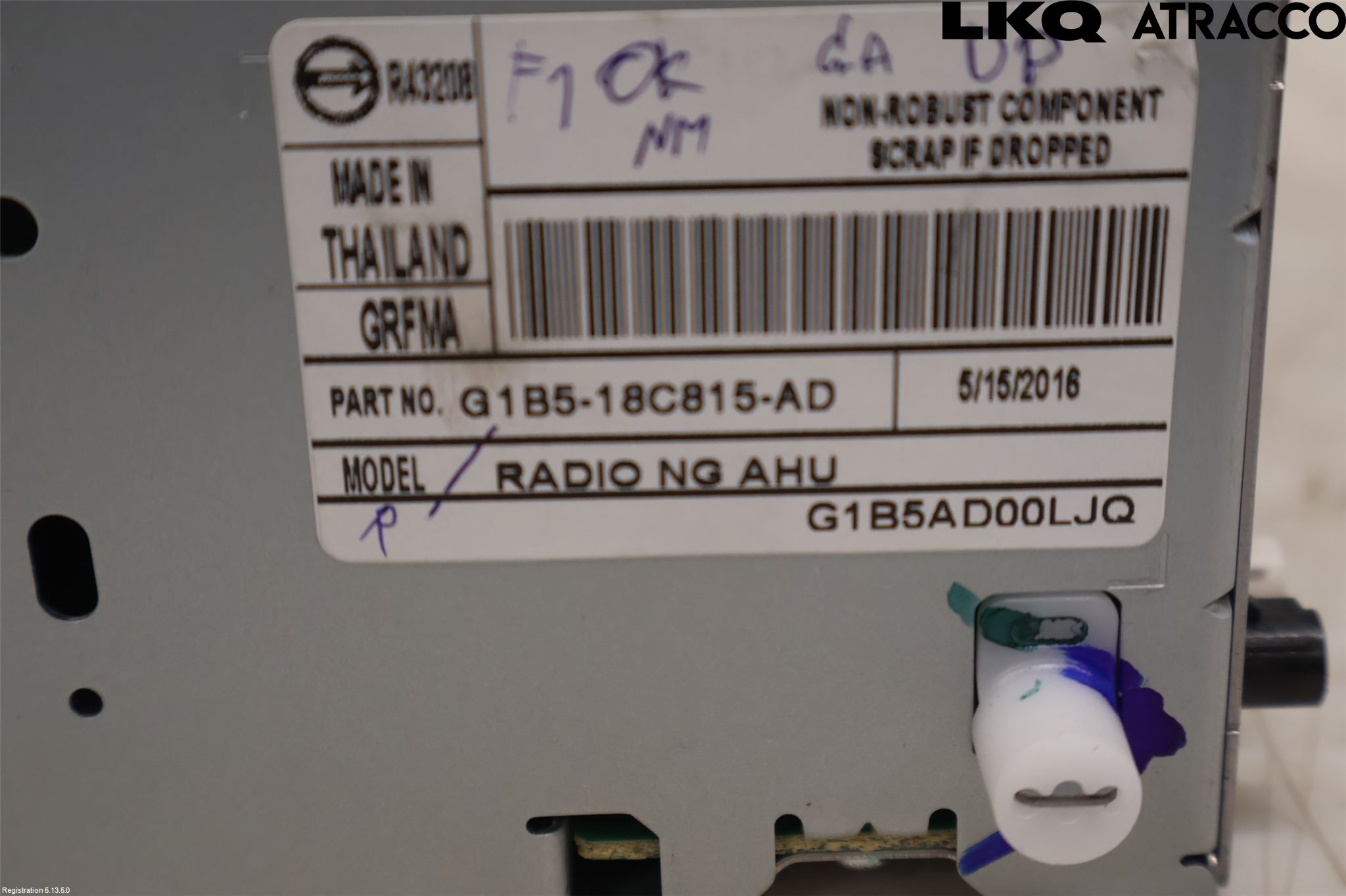Ford KA+ 16-20 Stereo Radio Med Cd