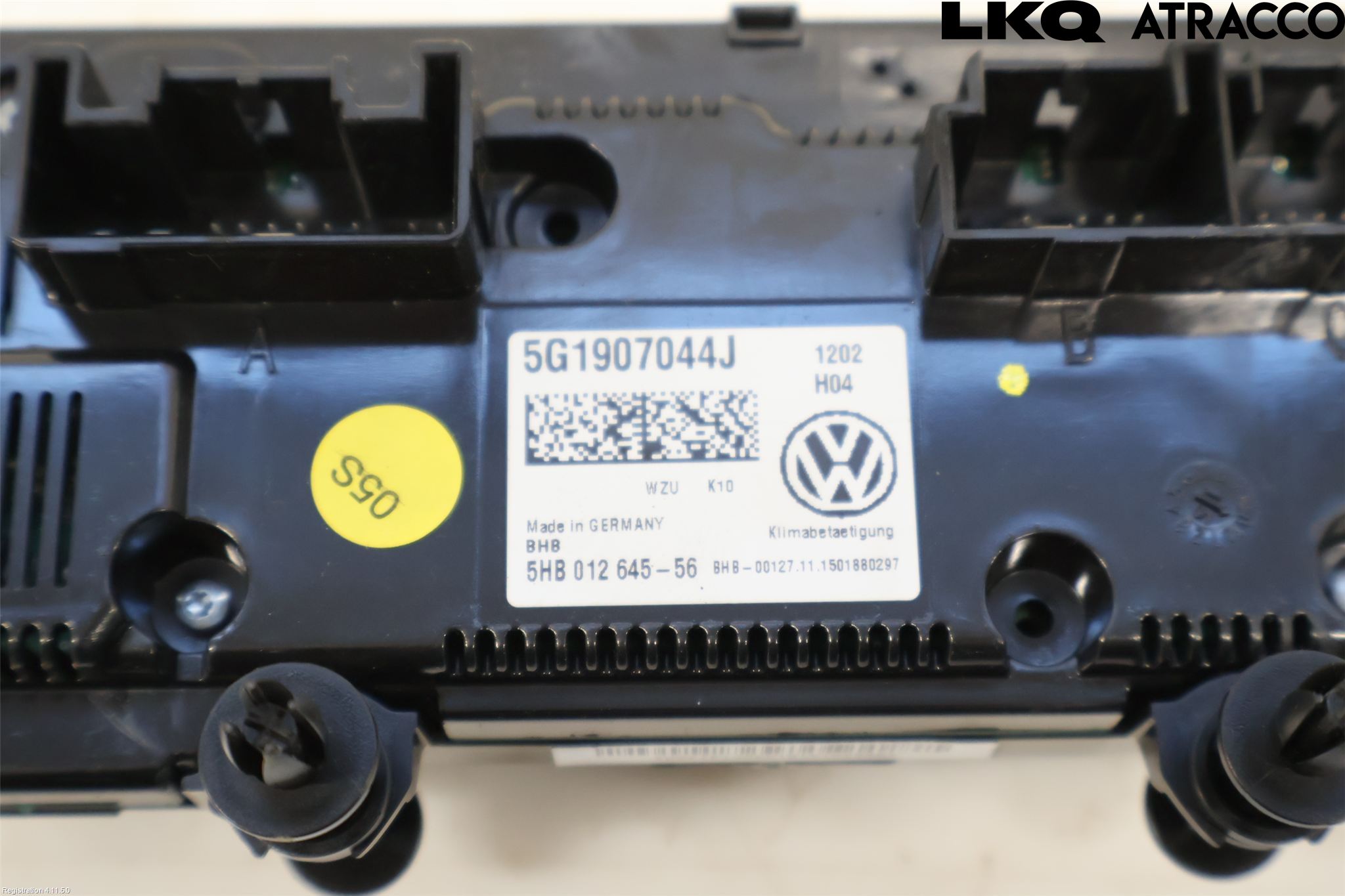 Volkswagen VW PASSAT 15-19 Varme Ac Betjening-Display