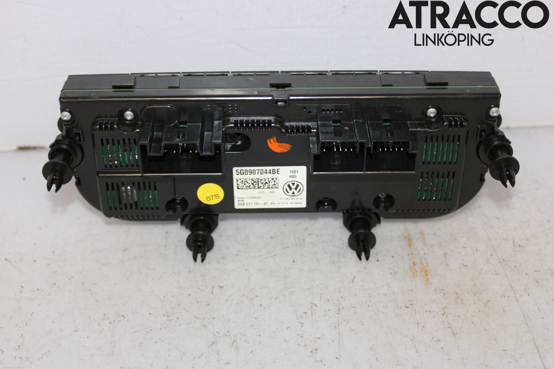 Volkswagen VW GOLF / E-GOLF VII 13-20 Varme Ac Betjening-Display