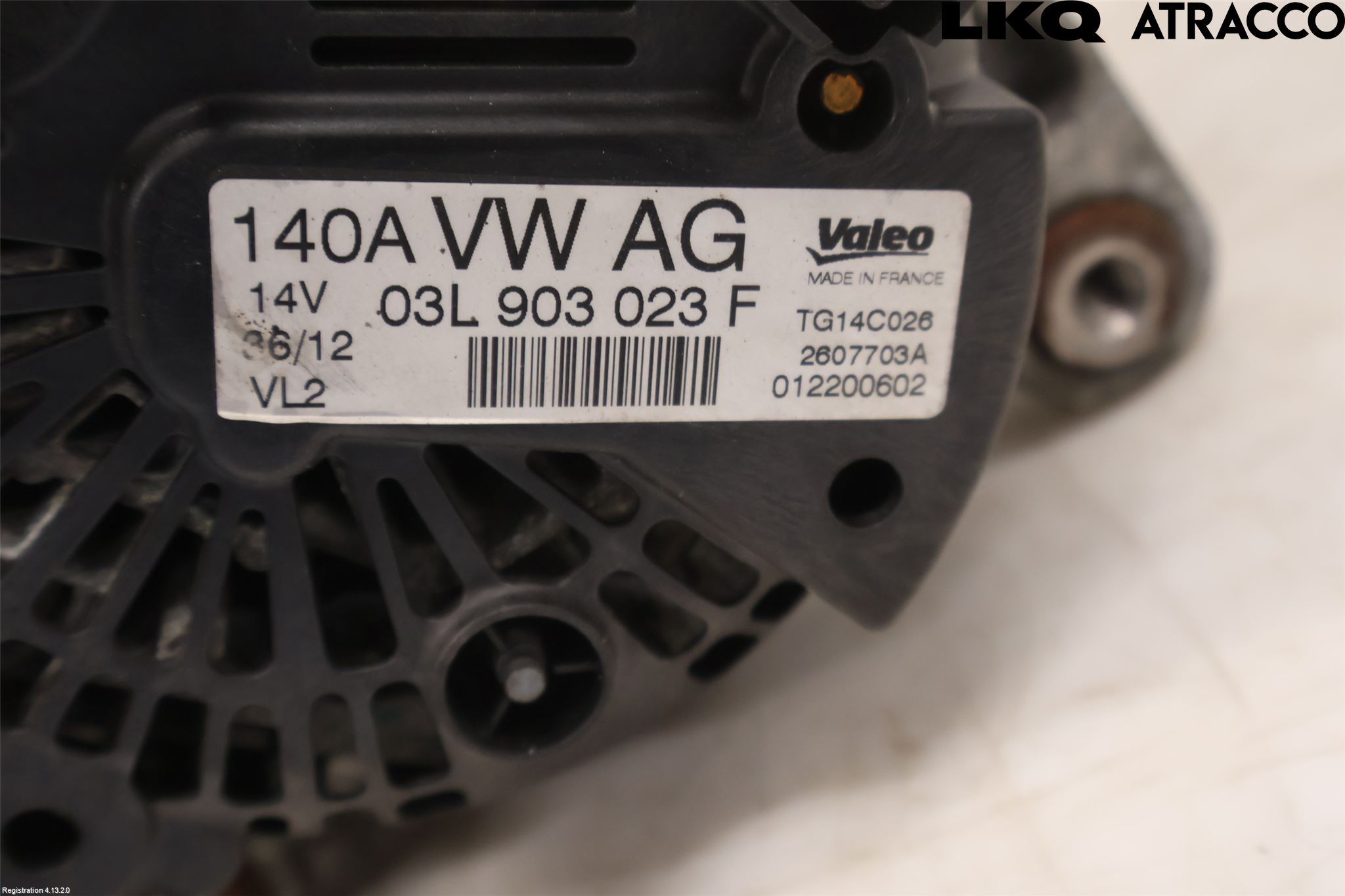 Volkswagen VW GOLF VI 09-13 Dynamo