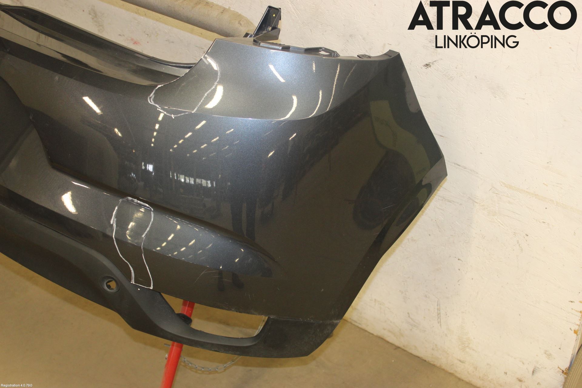 Renault MEGANE IV 16-23 Støtfanger Bak Overtrekk