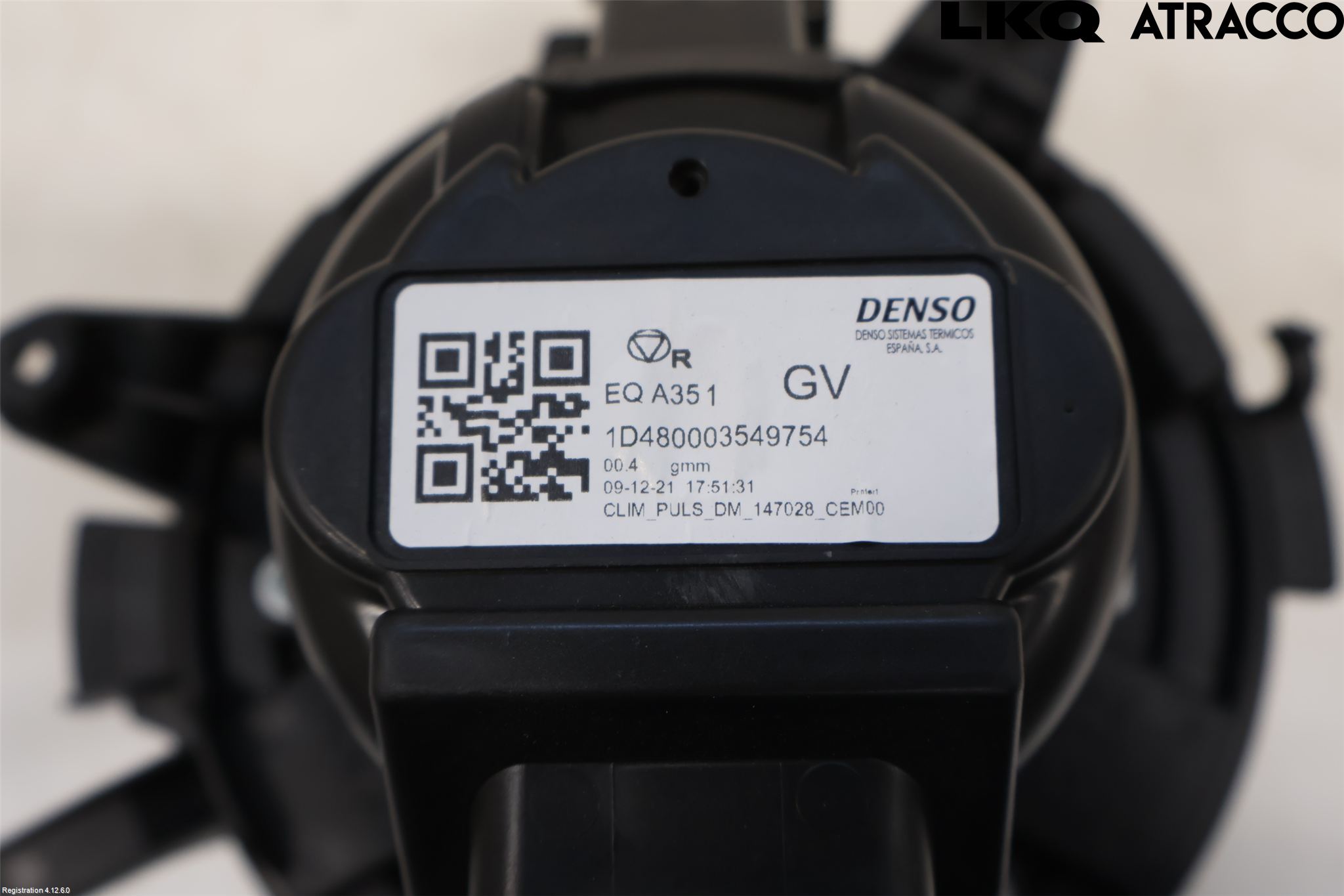 Citroen BERLINGO/E-BERLINGO 19- Varmeapparat Viftemotor