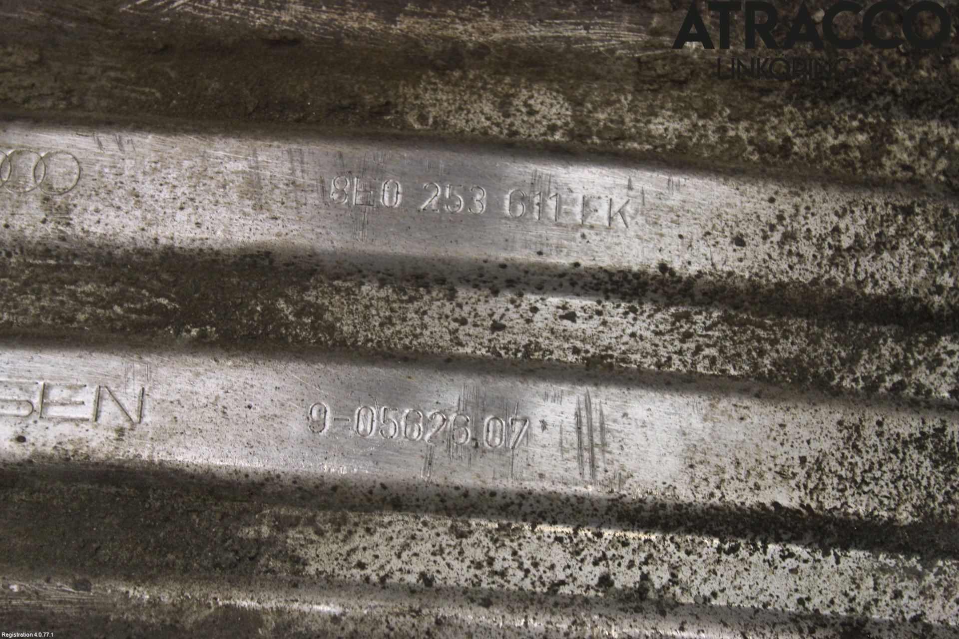 Audi A4/S4 05-07 Eksos Bakre Potte