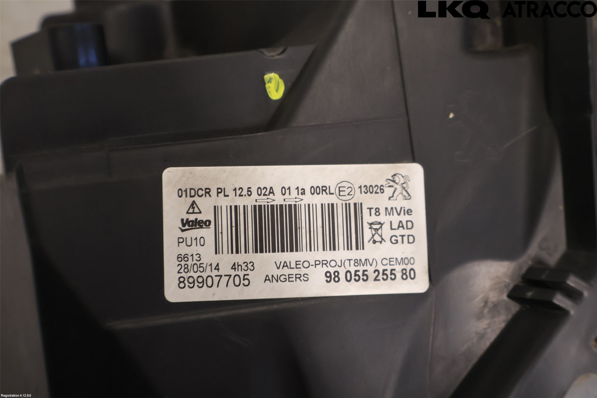 Peugeot 3008 09-16 Frontlykt Venstre