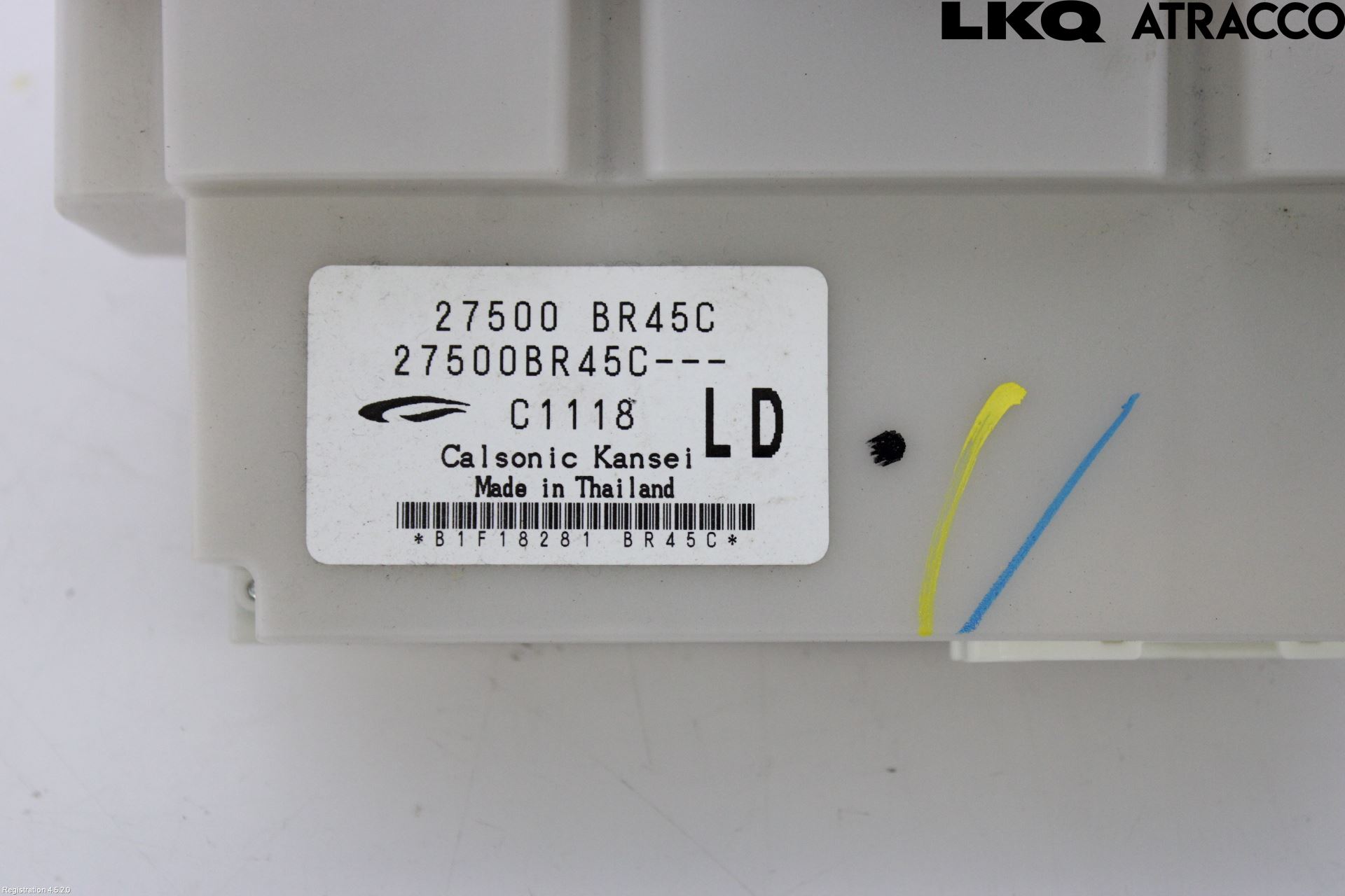 Nissan QASHQAI+2  10-14 Varme Ac Betjening-Display