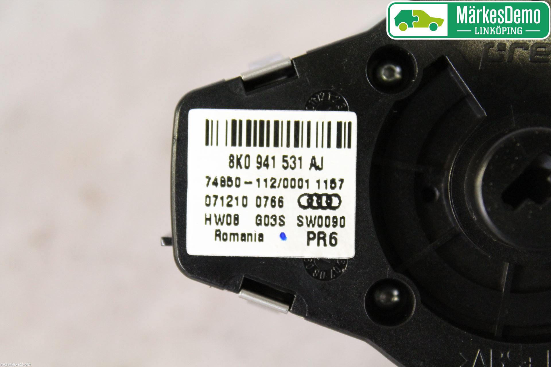 Audi A4/S4 08-11 Bryter Hovedlys
