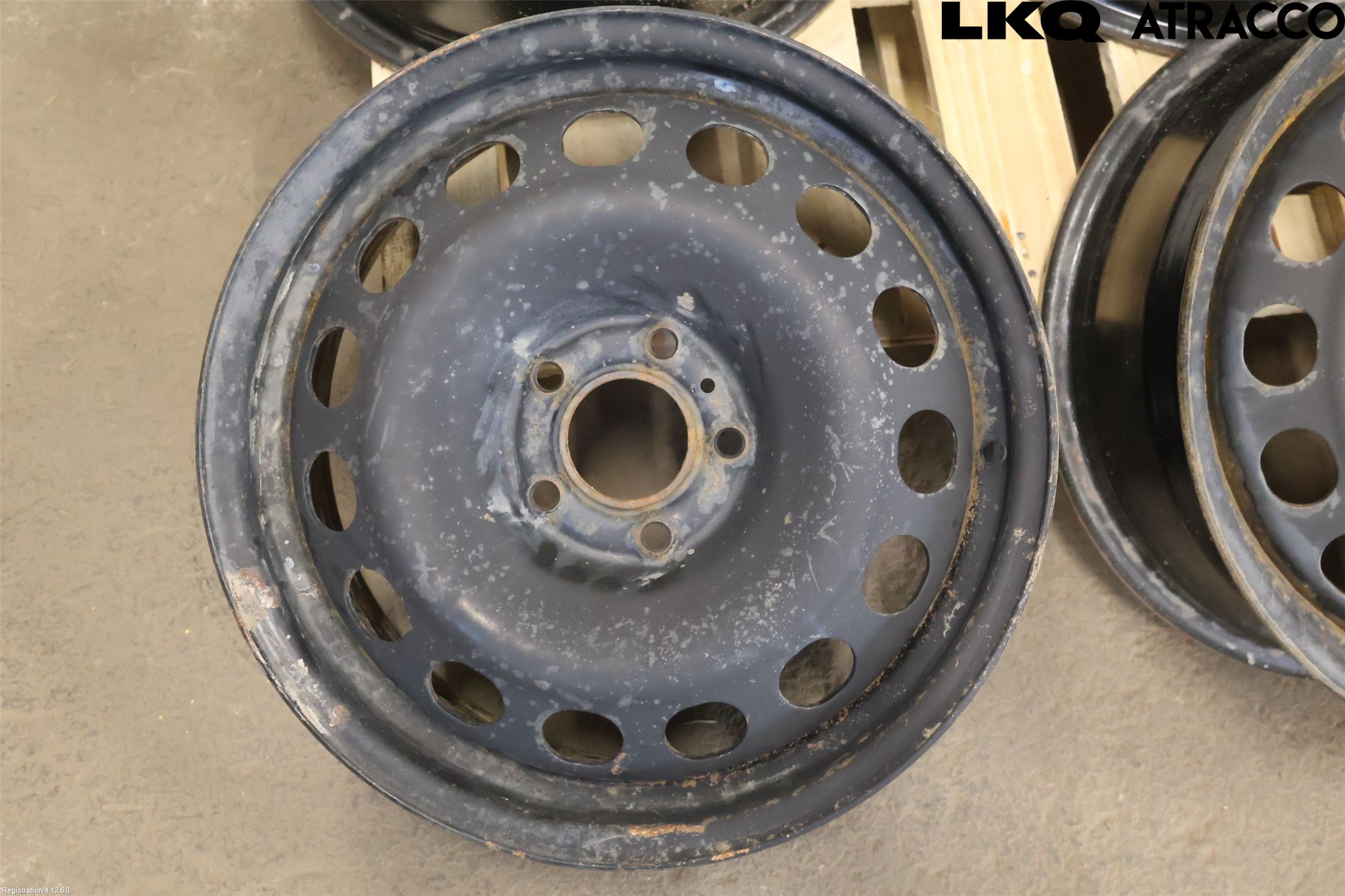 Opel VIVARO 20- Felg Stål Sett 4Stk