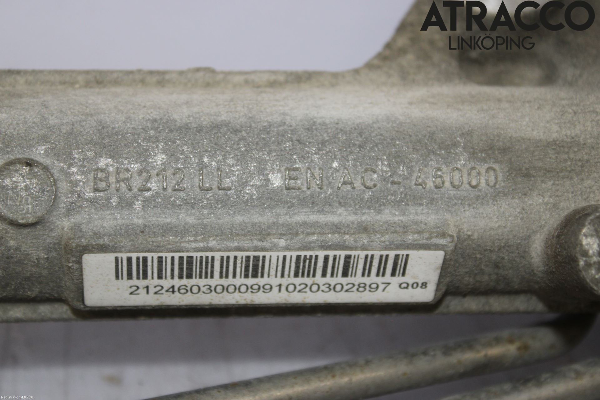 Mercedes-Benz MB E-KLASS (W212) 09-16 Servo Snekke - Tannstang