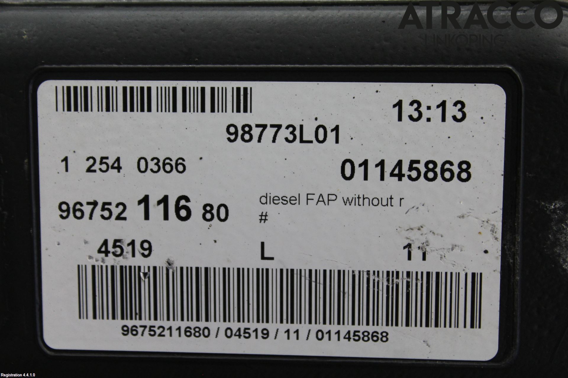 Peugeot 208 12-15 Drivstofftank Diesel