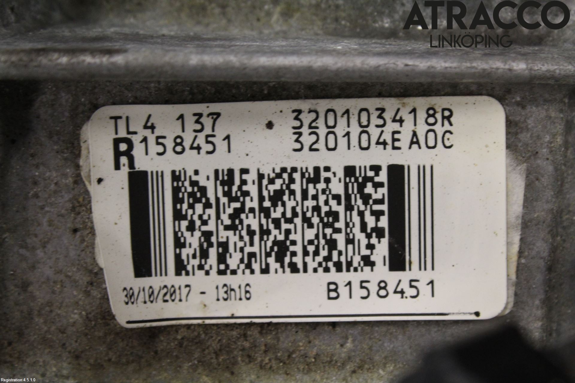 Nissan QASHQAI 17-21 Gearkasse 6 Trinn