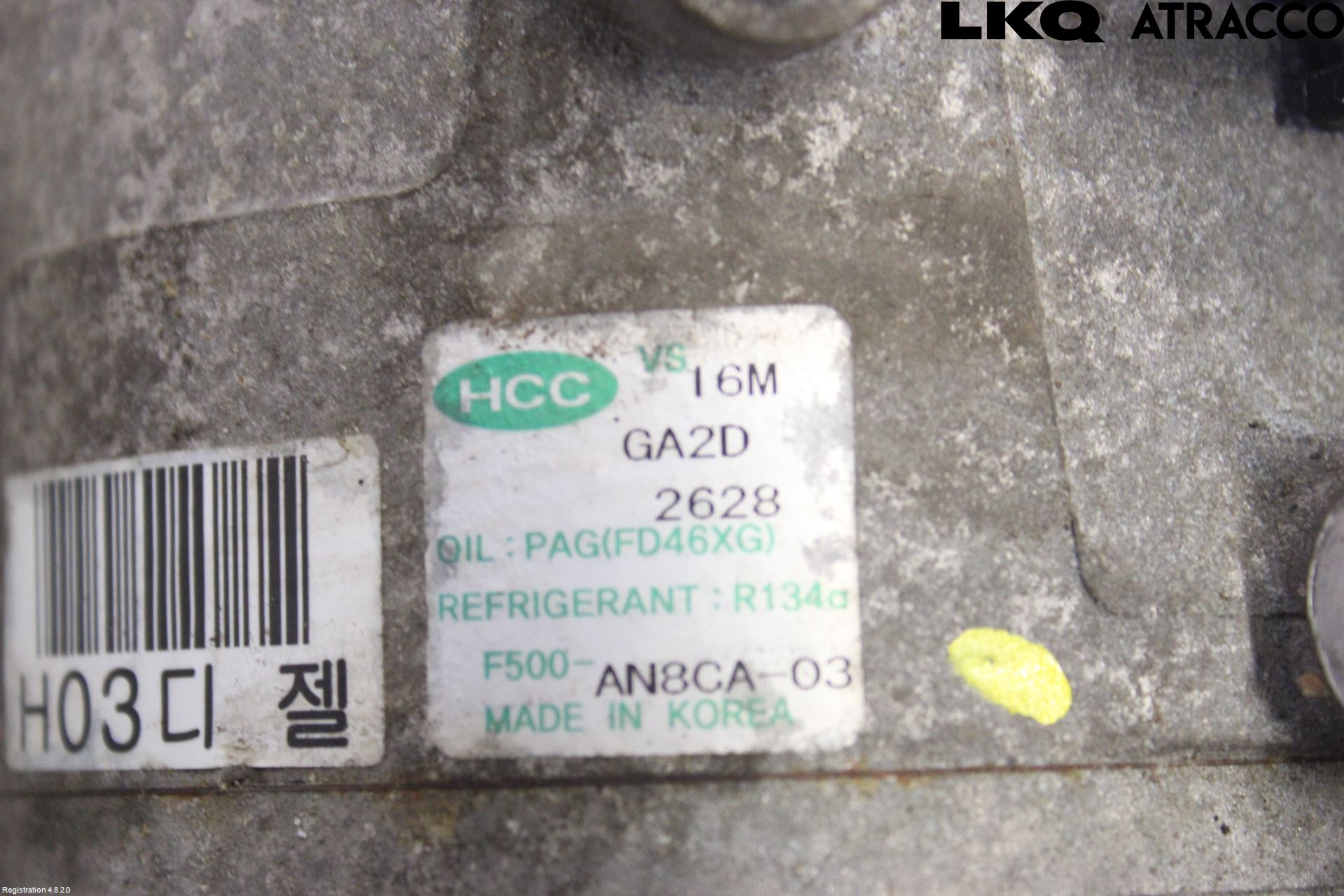 Kia CEED 06-12 Varme Ac Kompressor
