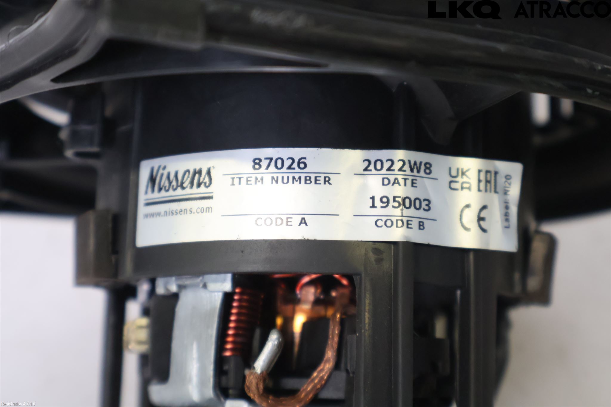 Saab 9-5     06-10 Varmeapparat Viftemotor