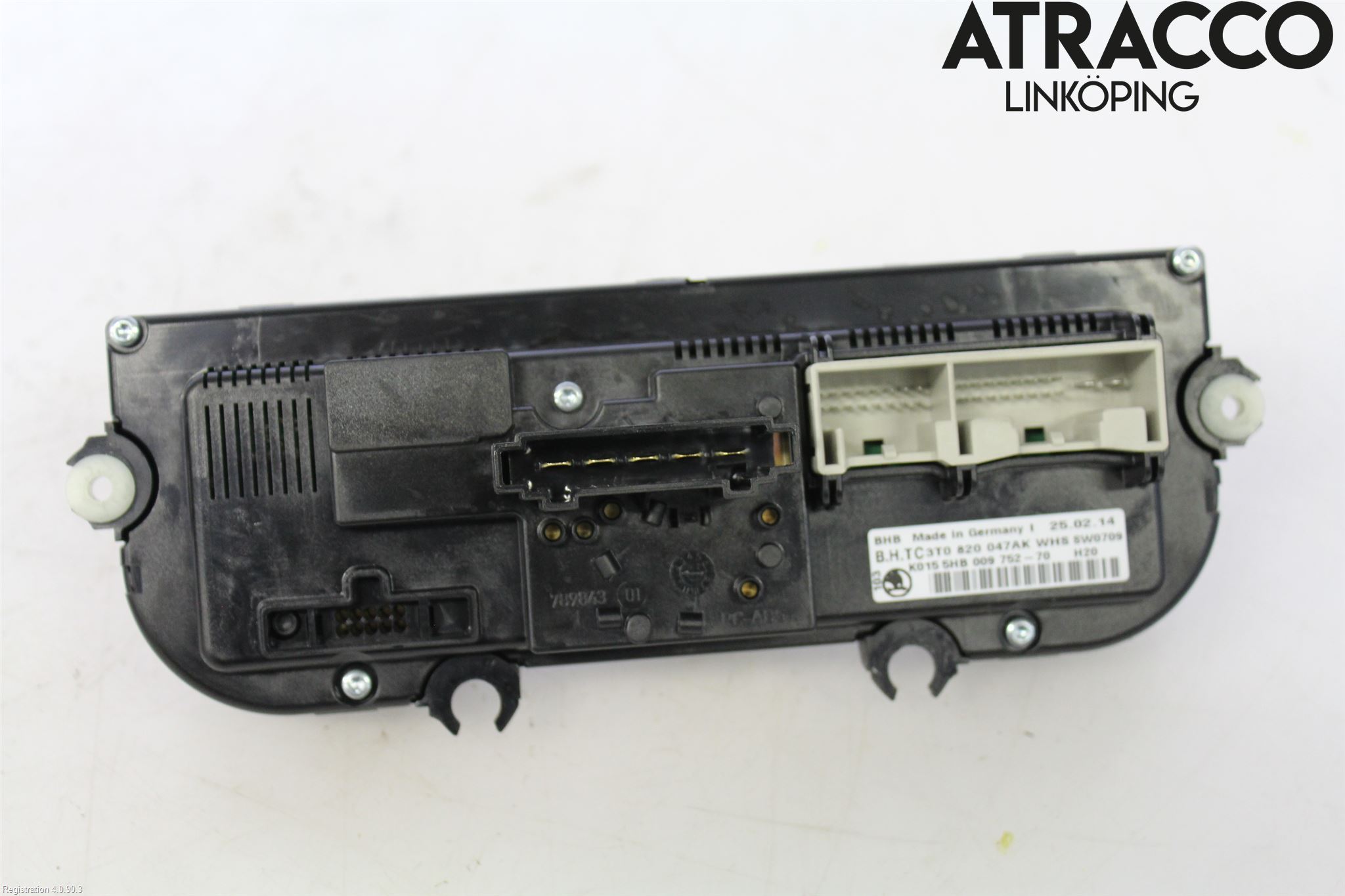 Skoda YETI Varme Ac Betjening-Display