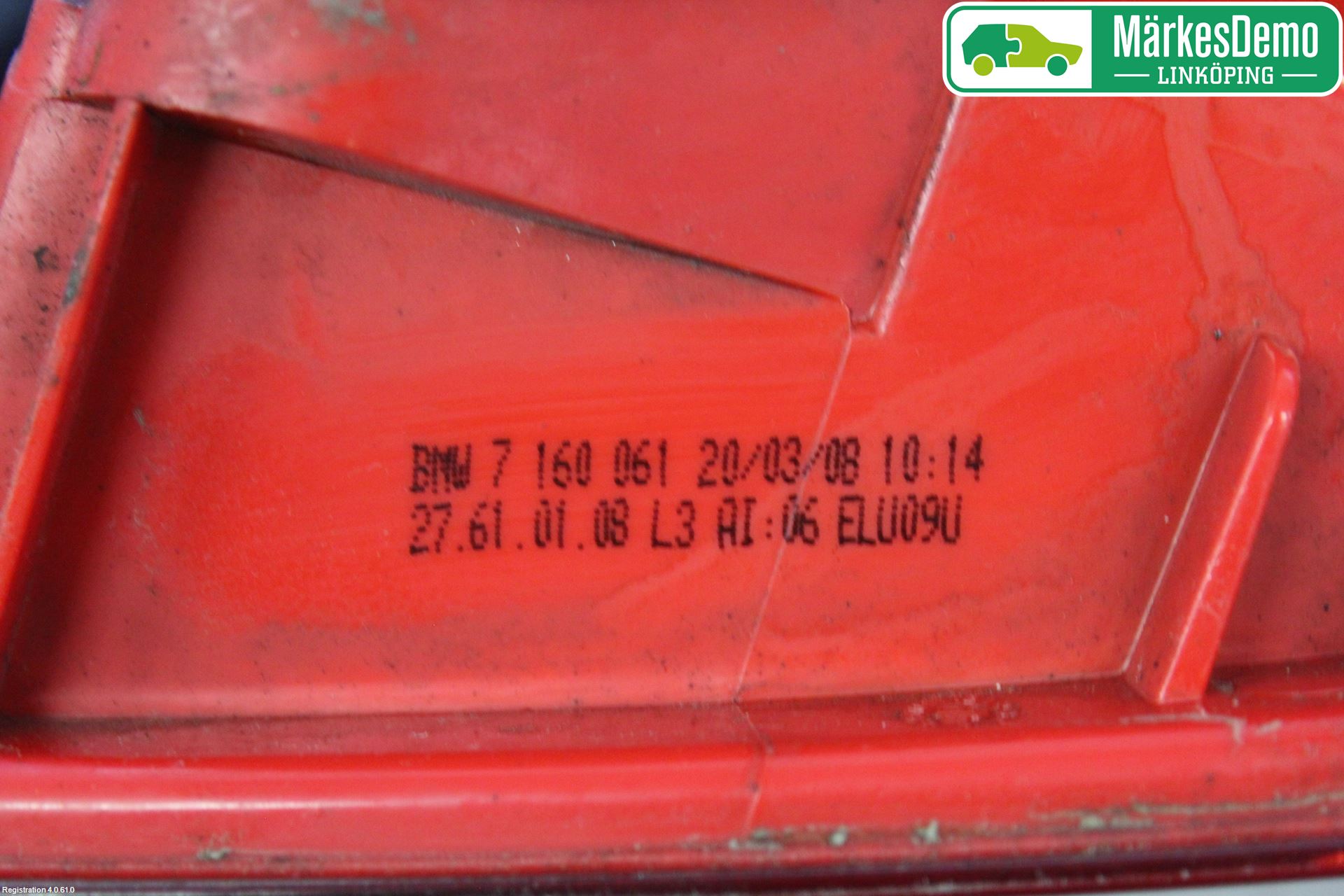 BMW 3 E90/91 SED/TOU 05-12 Baklykt Venstre
