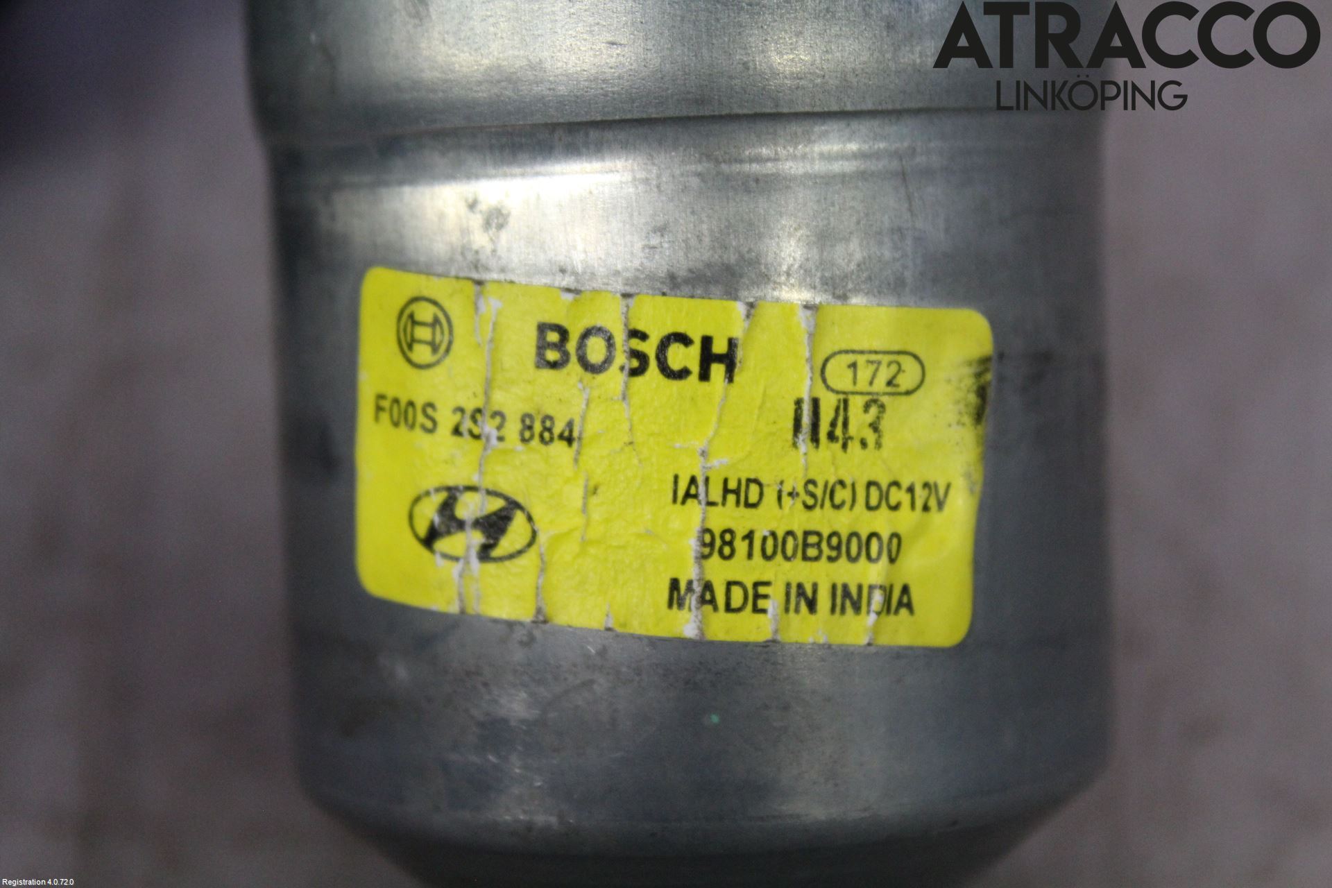 Hyundai i10 BA 14-16 Viskermotor Frontrute
