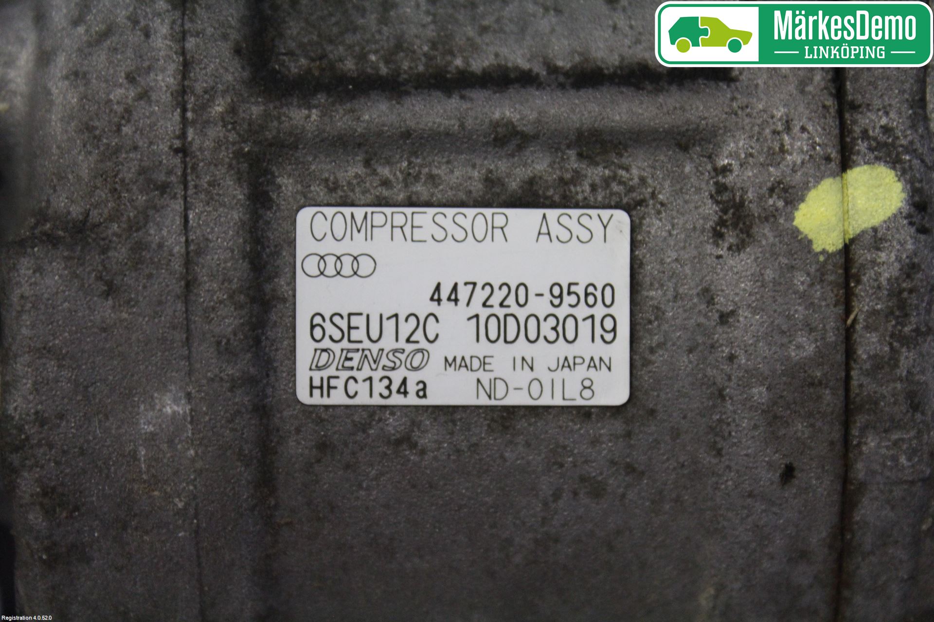 Audi A4/S4 01-05 Varme Ac Kompressor