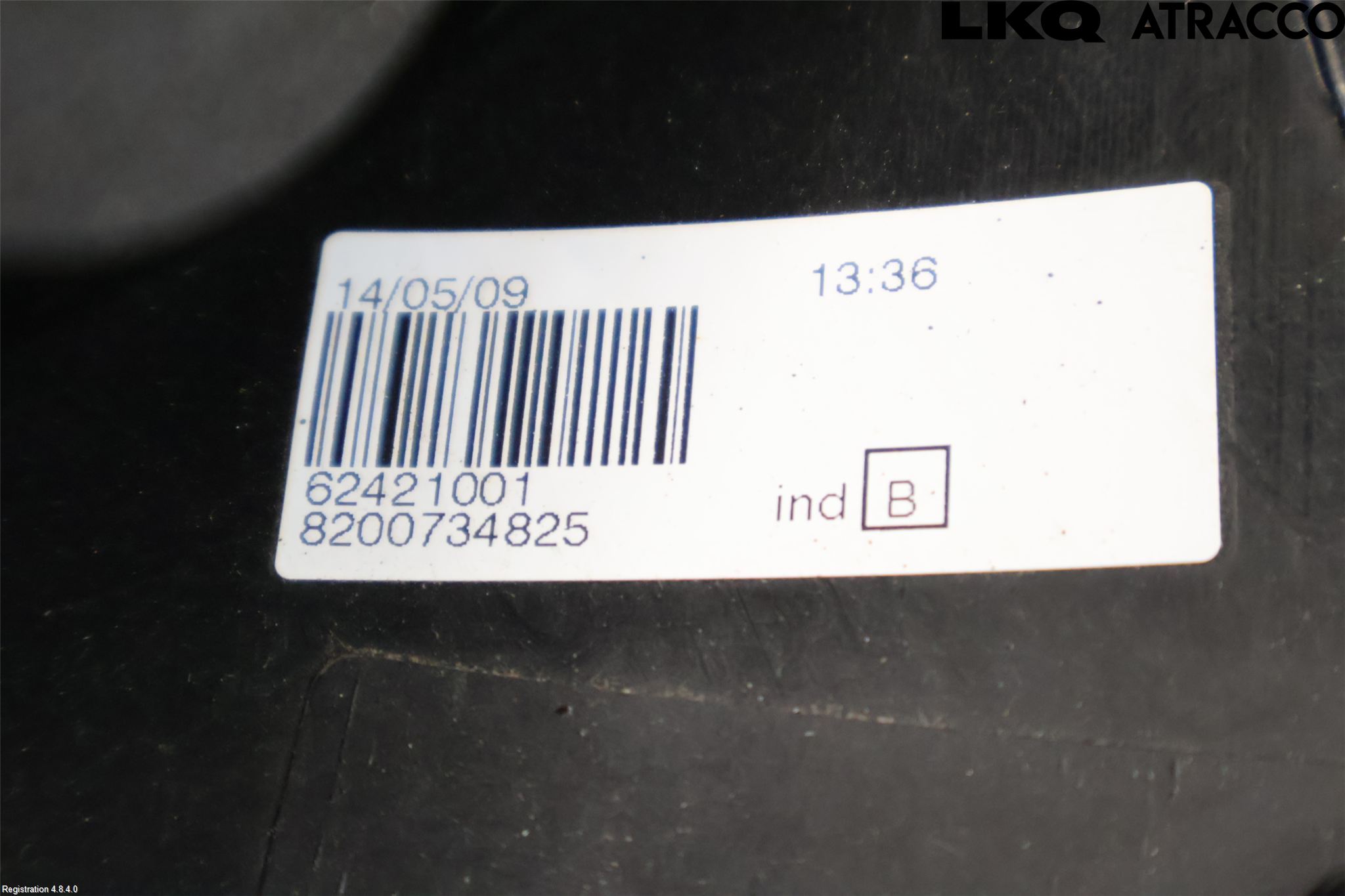 Dacia SANDERO 09-13 Baklykt Venstre