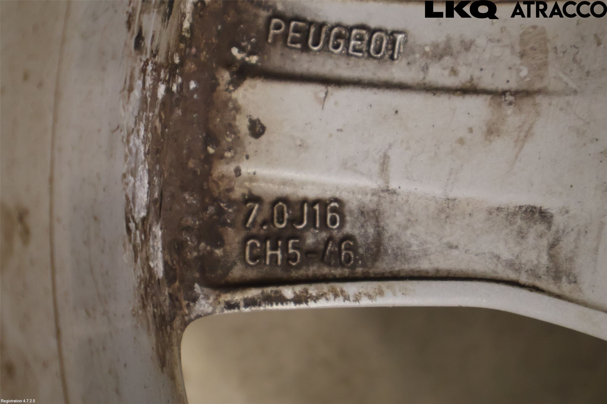 Peugeot 508 11-18 Felg Aluminium Sett 4Stk