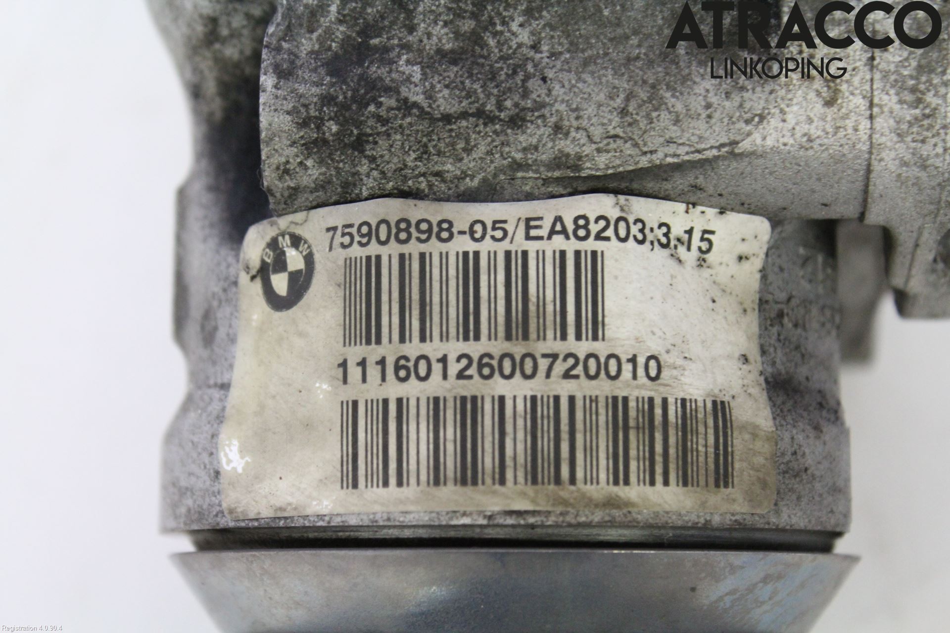 BMW 3 F30/F31/F80 12-19 Kardang Foran