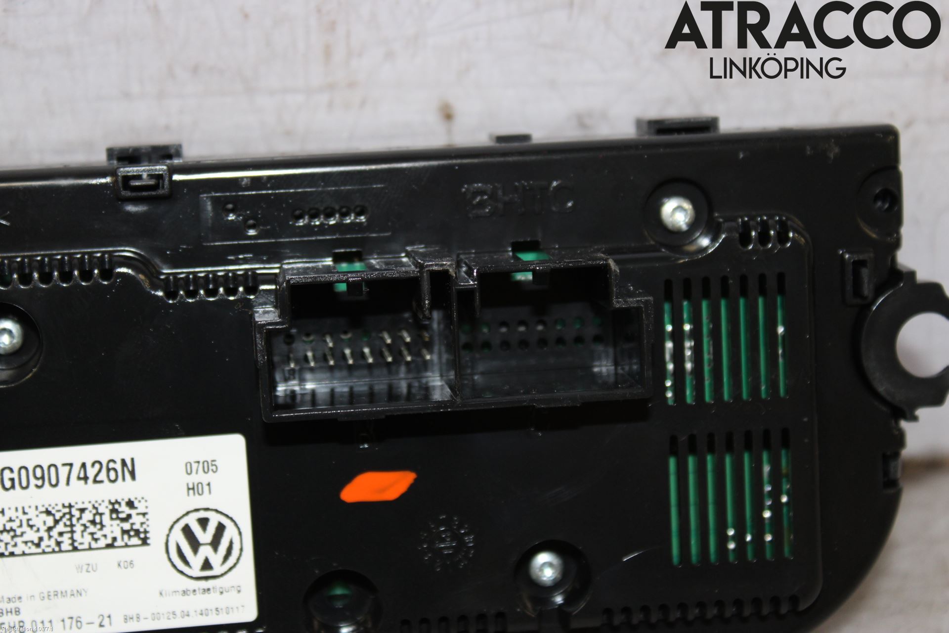 Volkswagen VW GOLF / E-GOLF VII 13-20 Varme Ac Betjening-Display