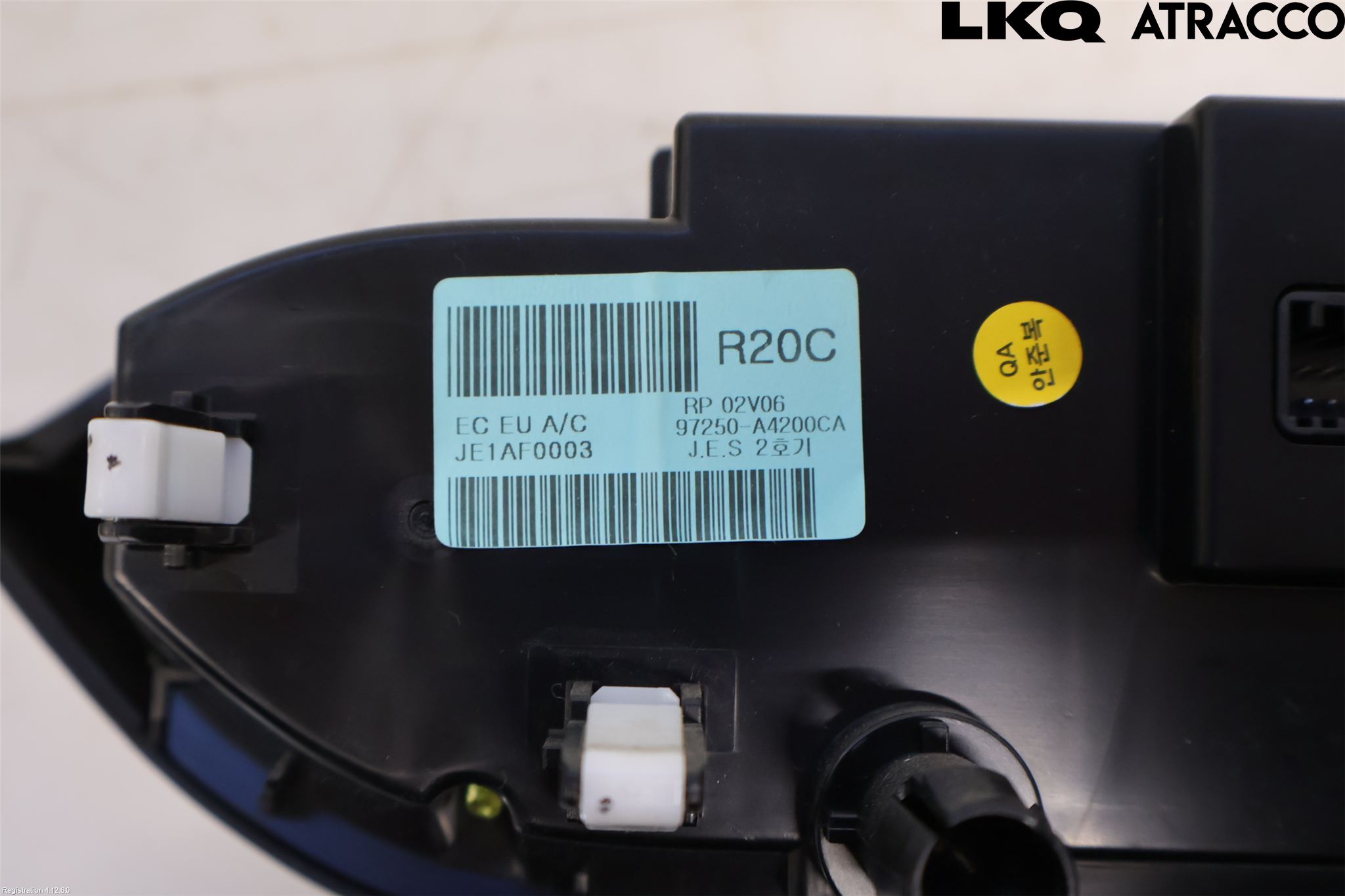 Kia CARENS III 13-19 Varme Ac Betjening-Display