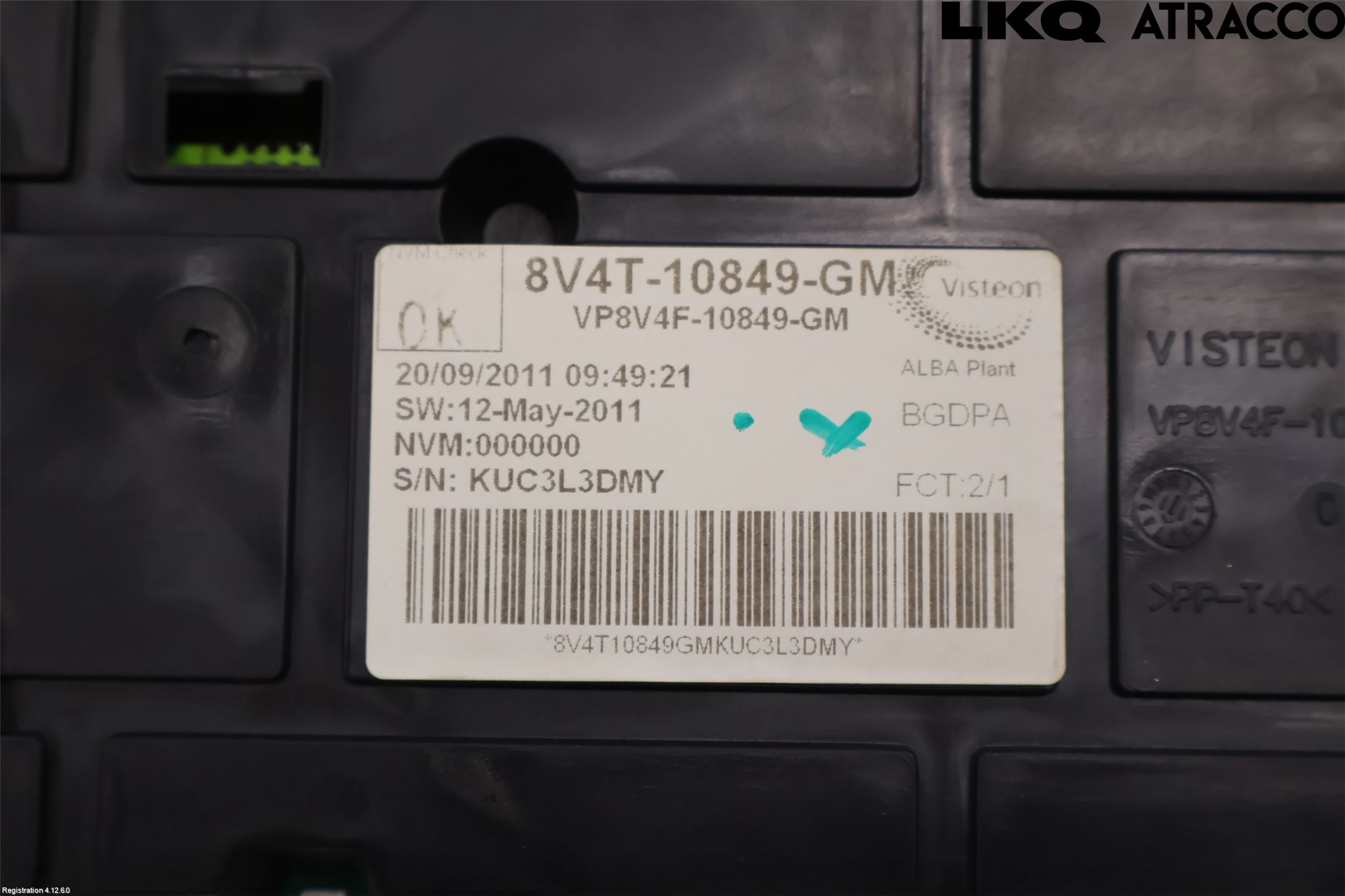 Ford KUGA 08-12 Instr Kombinert