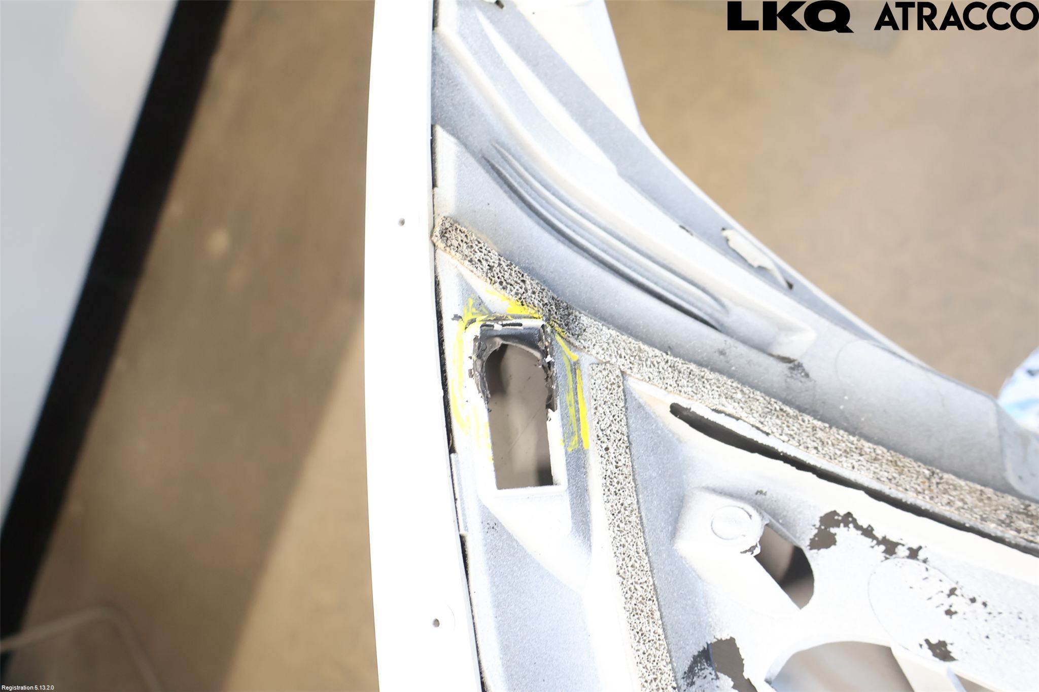 Opel INSIGNIA 09-16 Bakluke Del Nedre (2Delt)