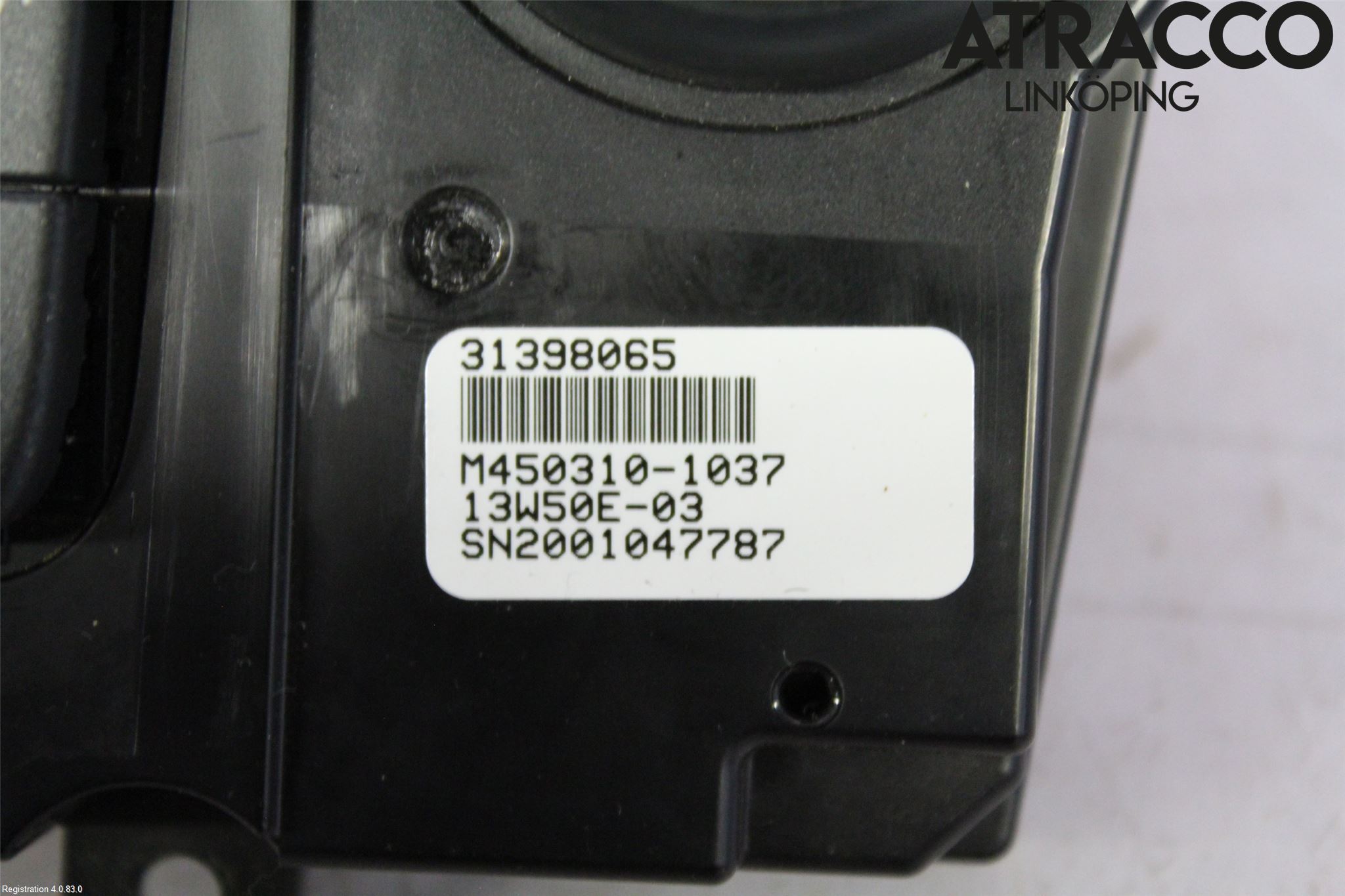 Volvo V60 14-18 Varme Ac Betjening-Display