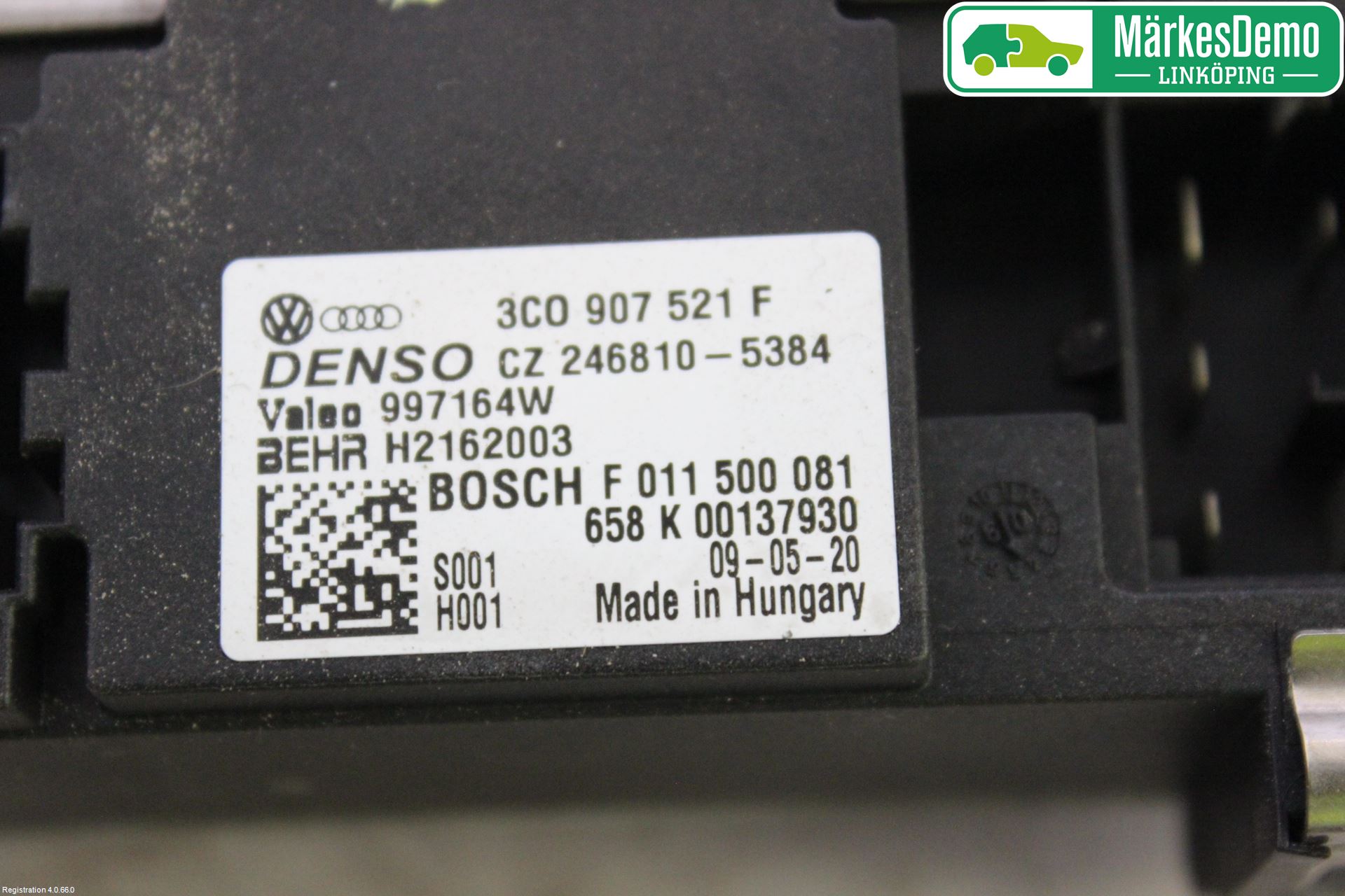 Volkswagen VW PASSAT 05-11 Varmeapparat Viftemotstand