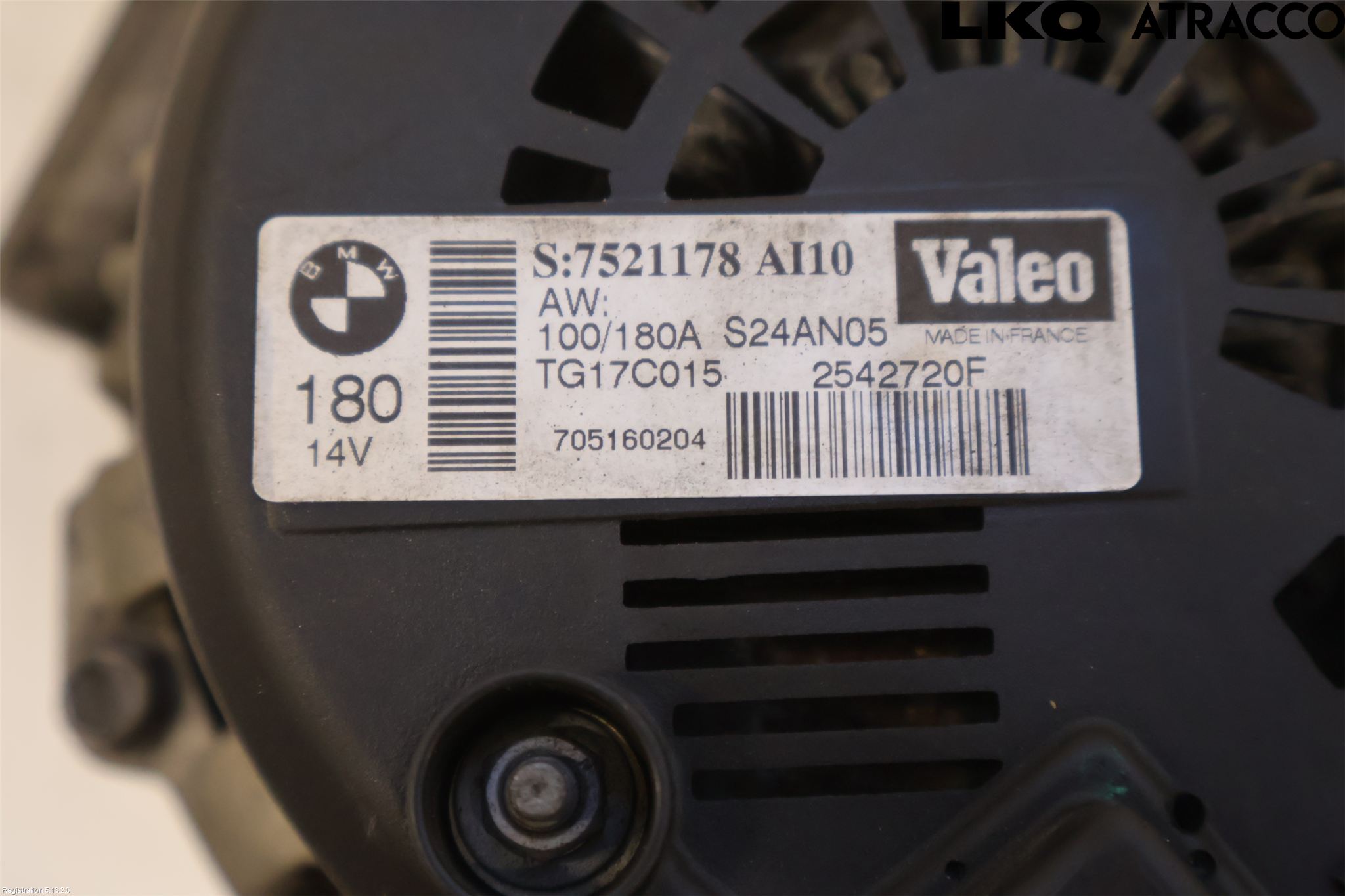 BMW 5 E60/61 Sed/Tou 02-10 Dynamo