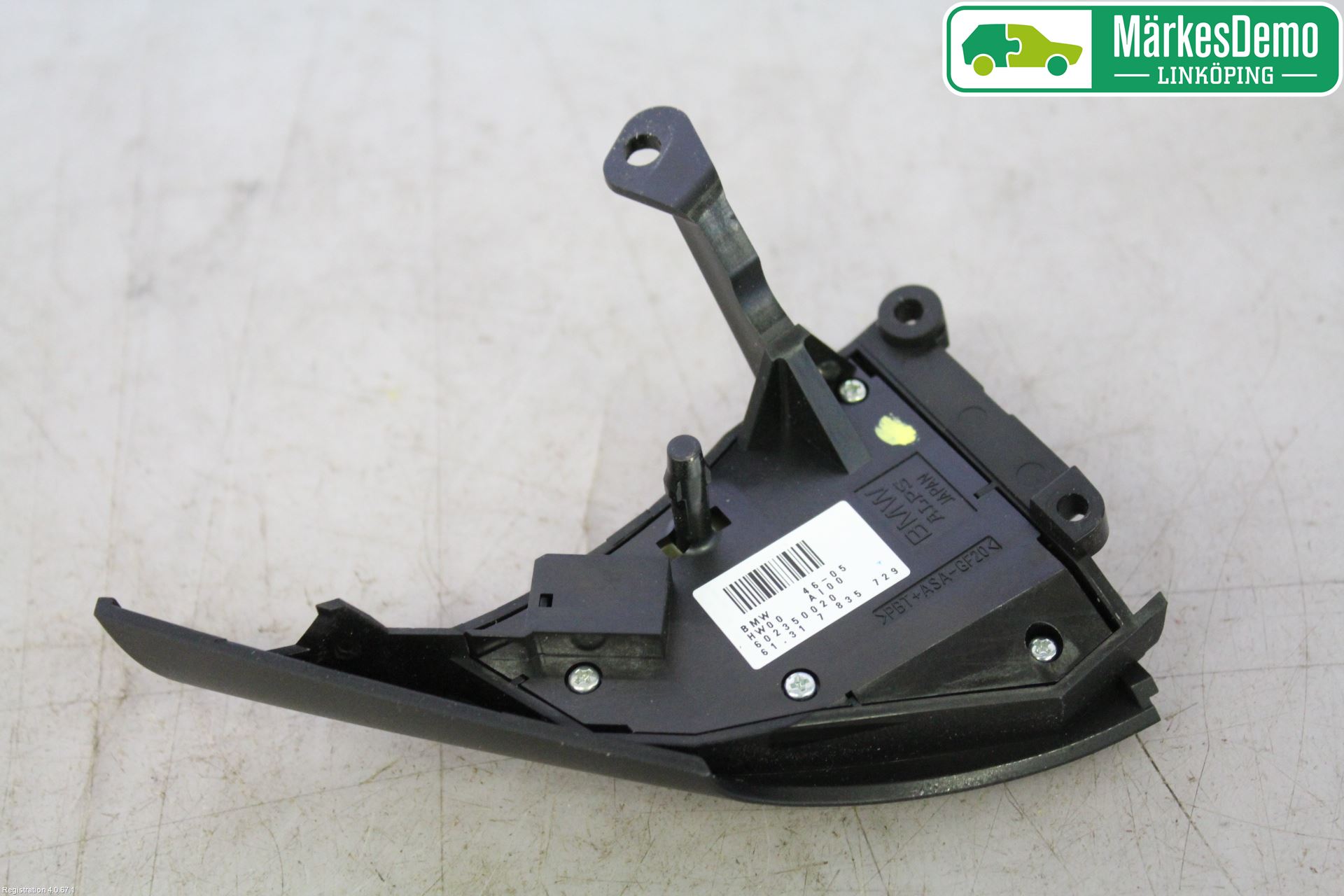 BMW 6 E63/64    02-10 Bryter Ratt Radio-Stereo