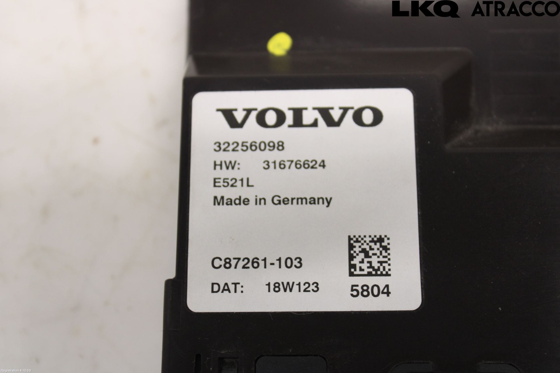 Volvo V60 19- Styreenhet Bakluke