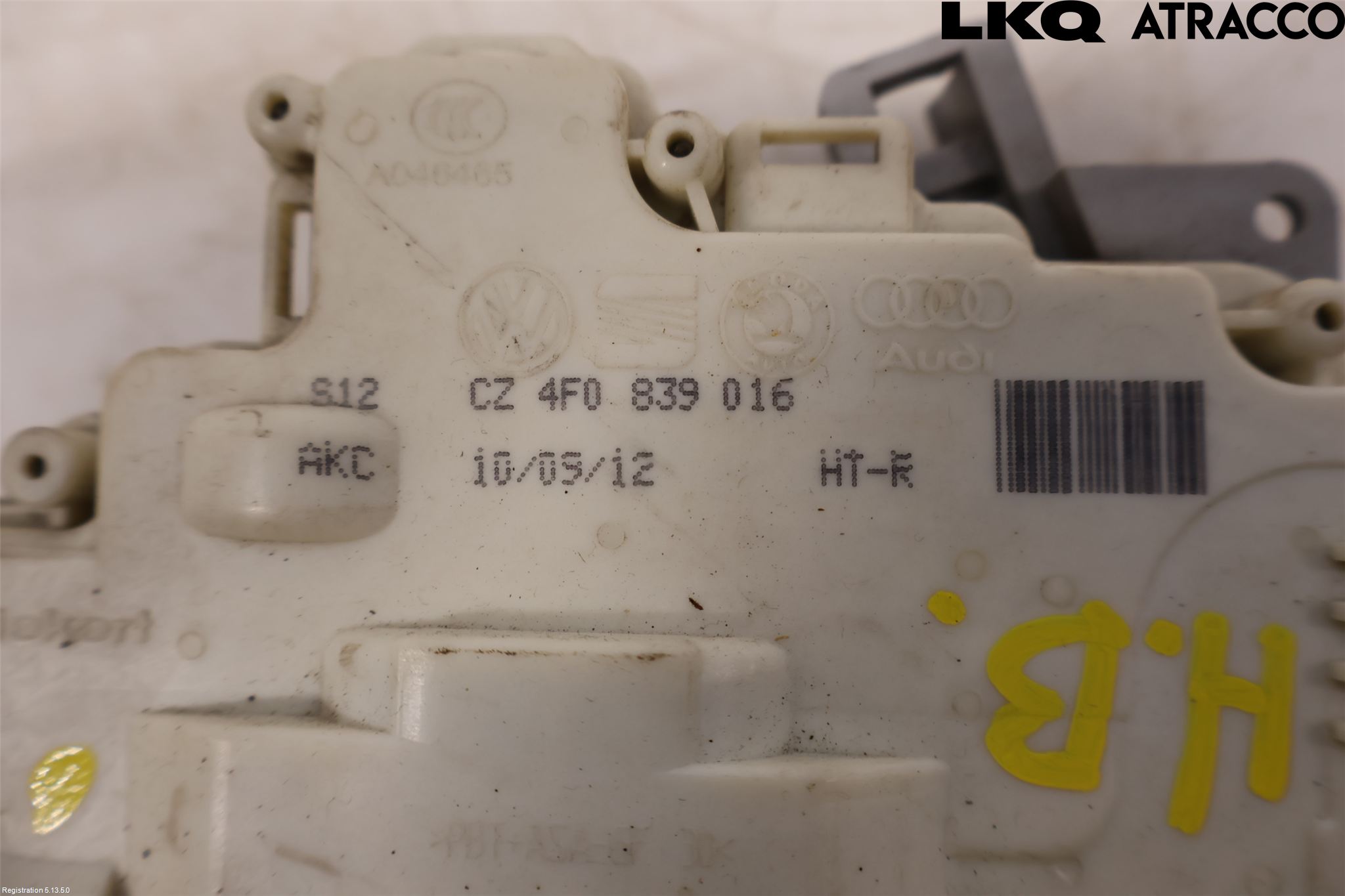 Audi A3/S3 05-13 Dørlås - Låsekasse