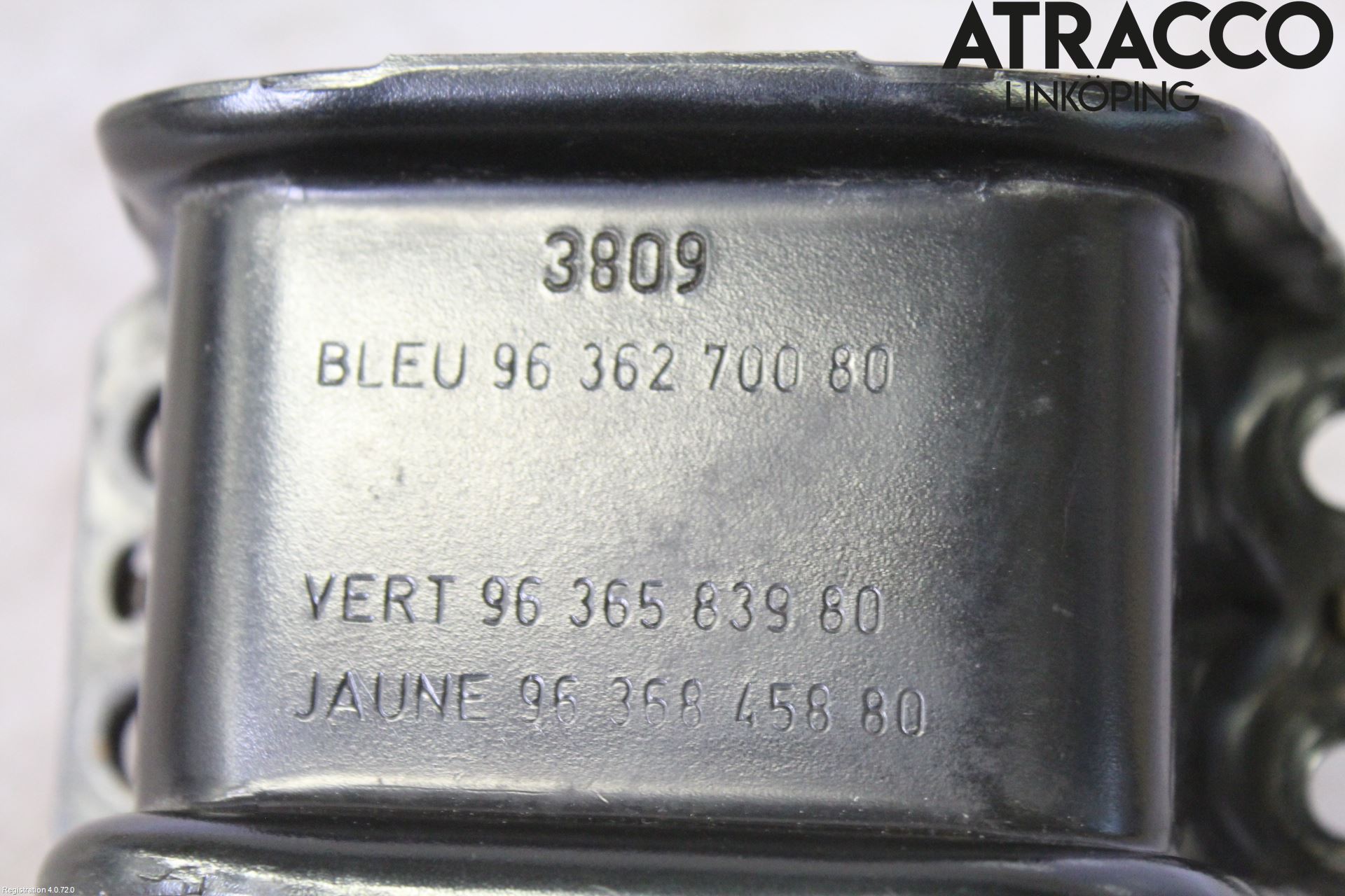 Peugeot 308 08-13 Motor Feste Stål-Alu