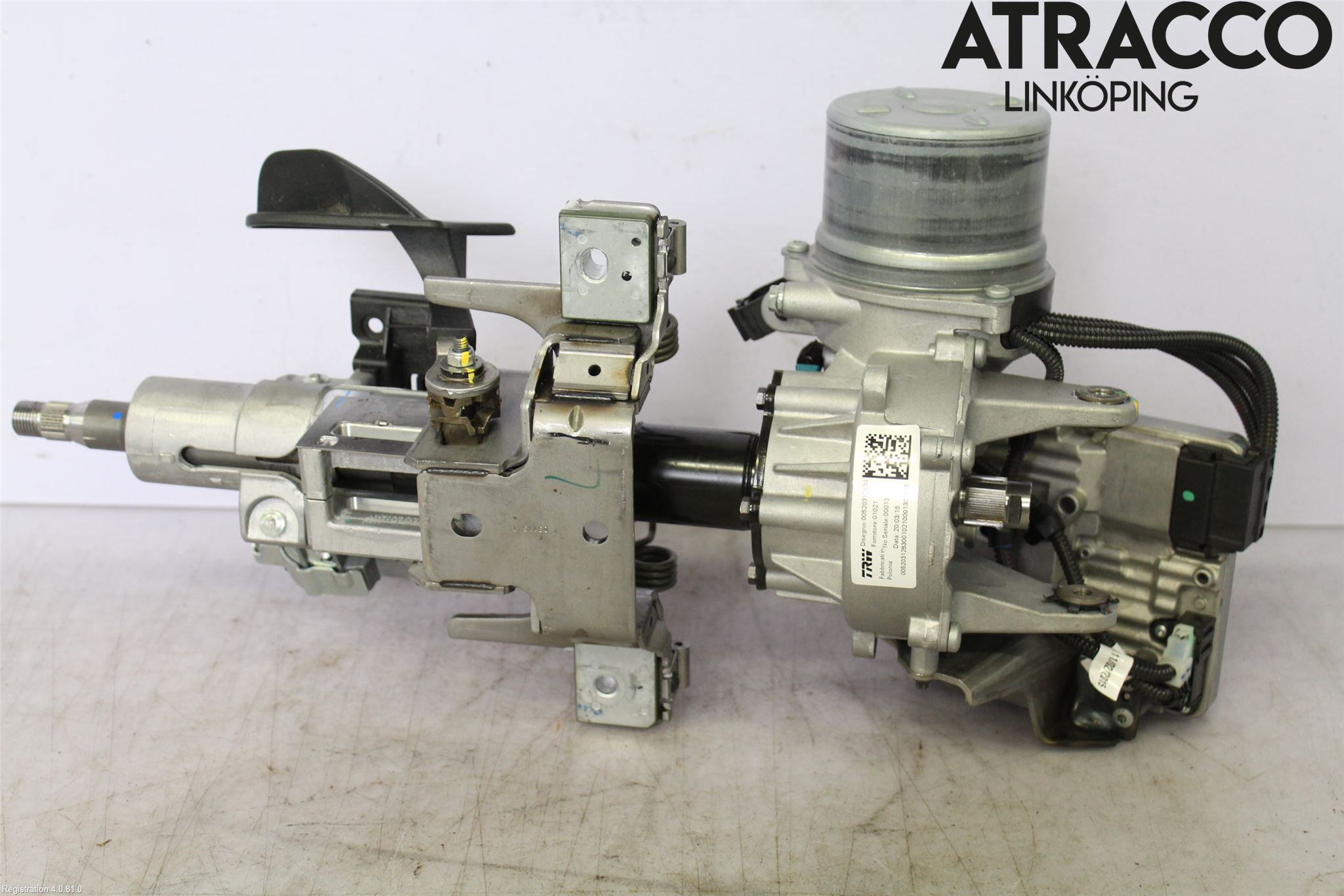 Fiat 500X 15- Rattakselaggregat Innebygd Servo