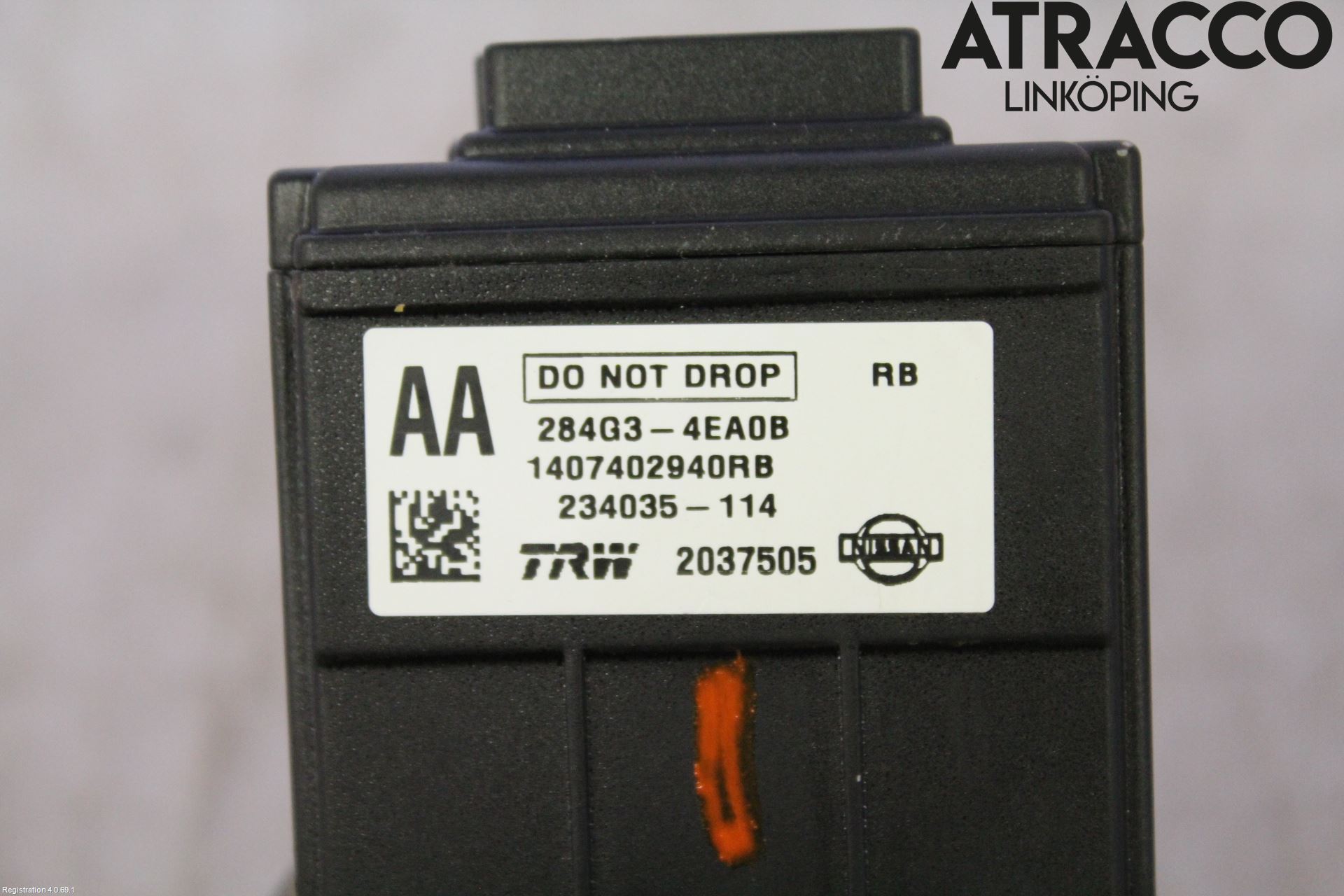 Nissan QASHQAI 14-17 Sensor Kollisjonsbeskyttelse
