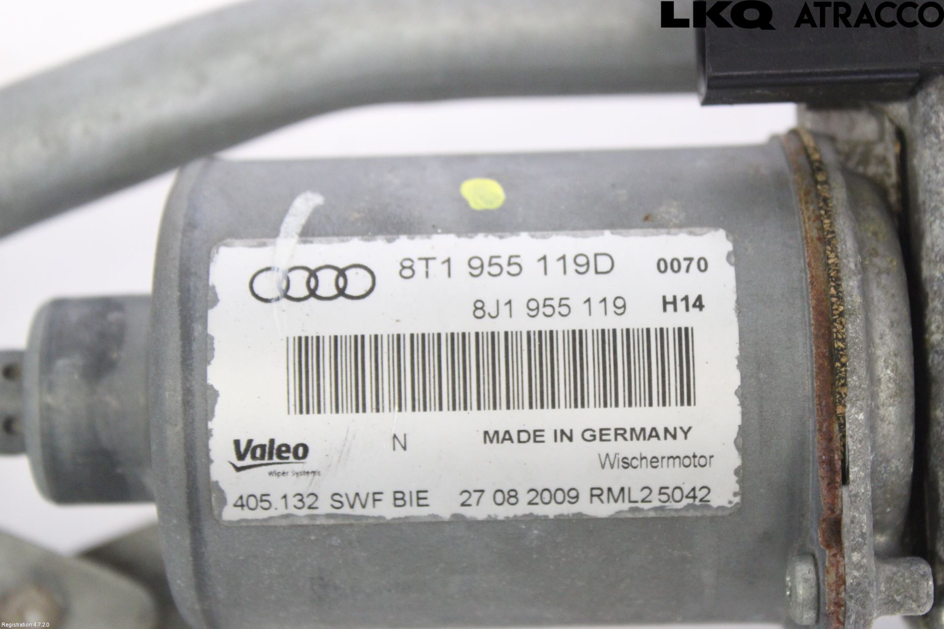 Audi A5 07-16 Viskeroverføring Frontrute