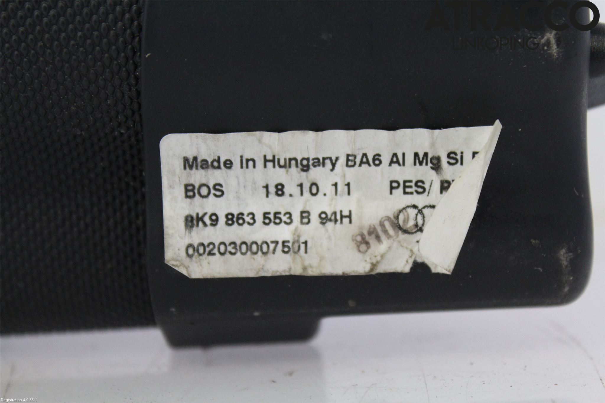 Audi A4/S4 08-11 Innr Innsyn Beskytelse Stv