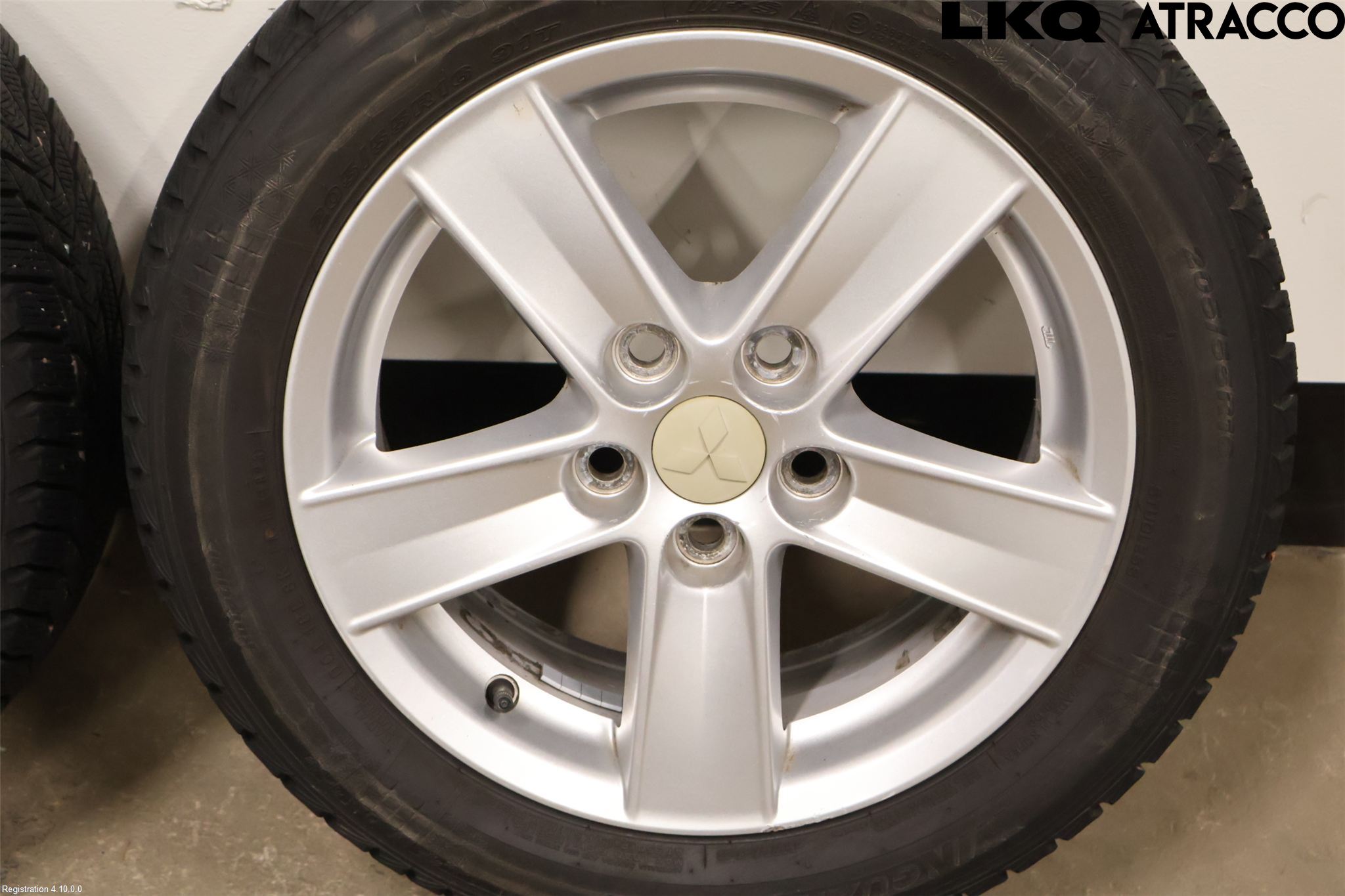 Mitsubishi LANCER 07-14 Dekk Vinter På Alu Felg 4Stk
