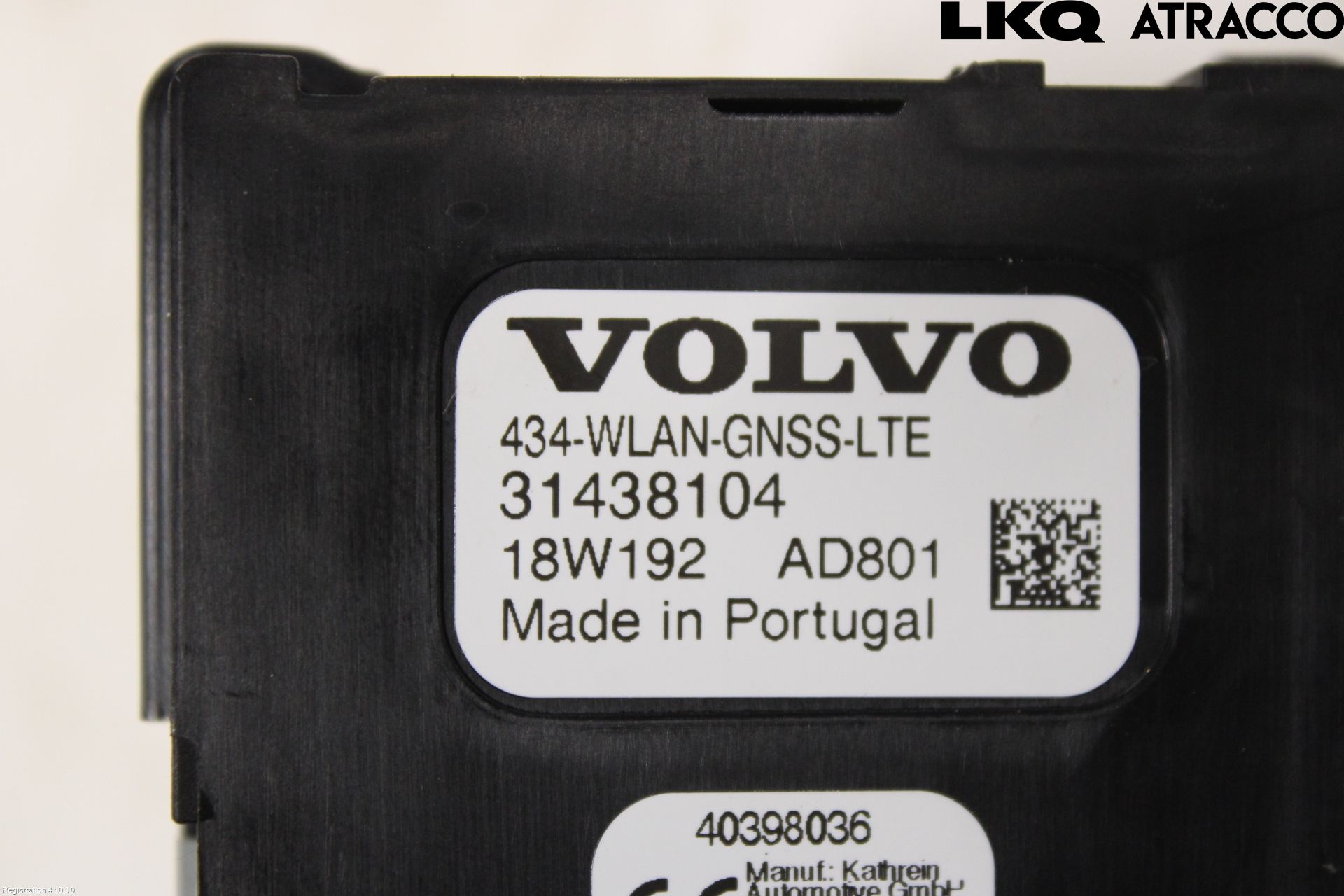 Volvo V60 19- Stereo Antenne Radio-Tv
