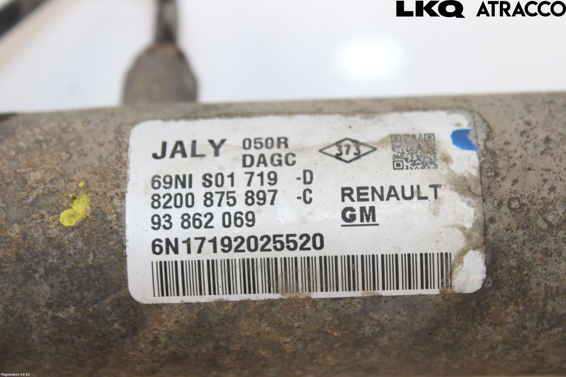 Renault TRAFIC   02-14 Servo Snekke - Tannstang