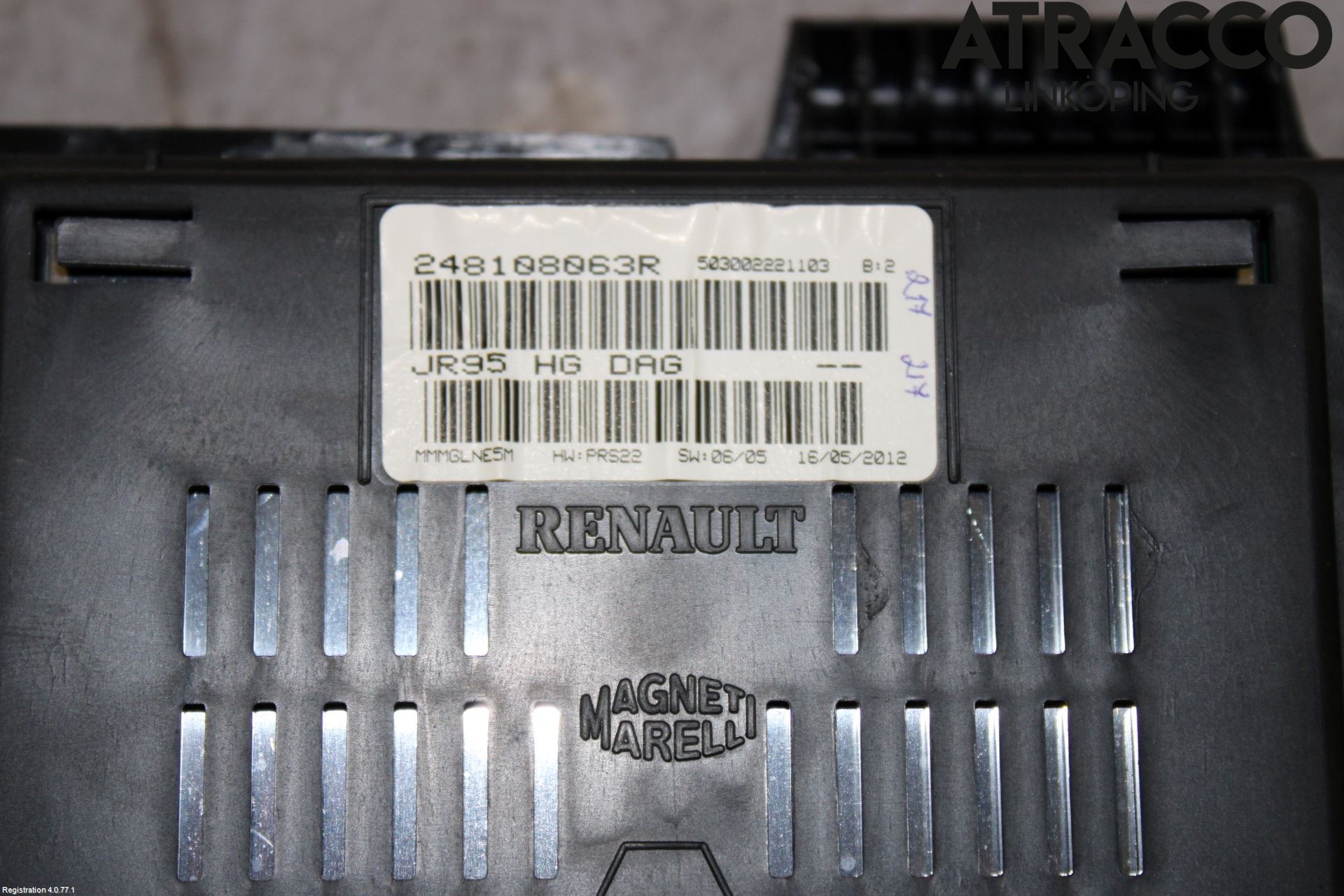 Renault SCÉNIC III / GRAND SCÉNIC 09-16 Instr Kombinert