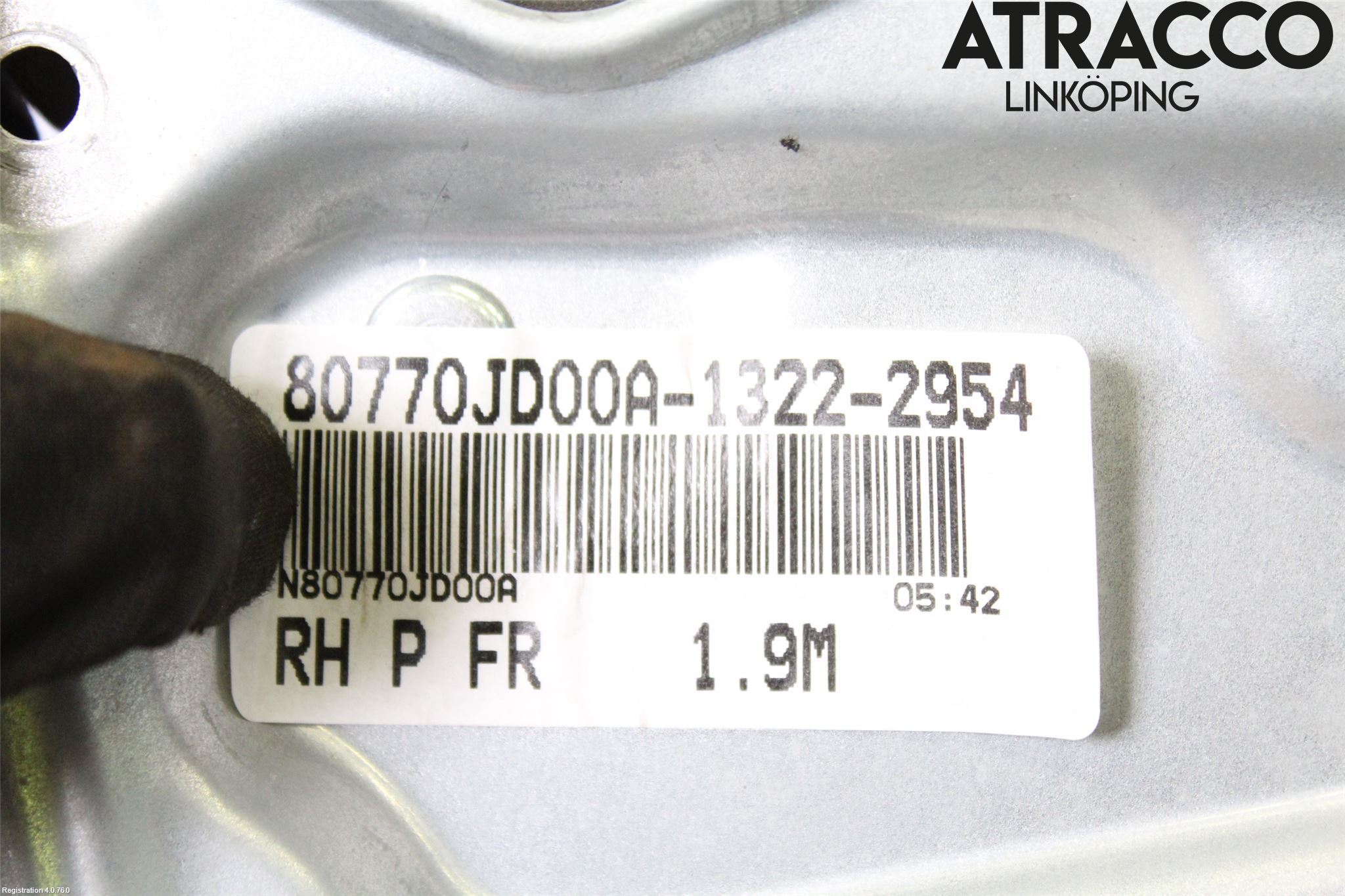 Nissan QASHQAI 10-14 Vindusheis El Komp