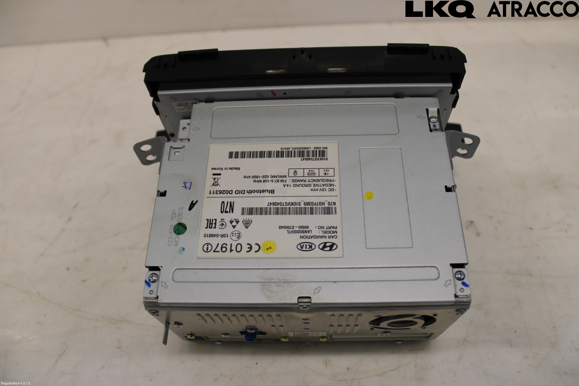 Hyundai TUCSON 05- Stereo Radio Med Cd