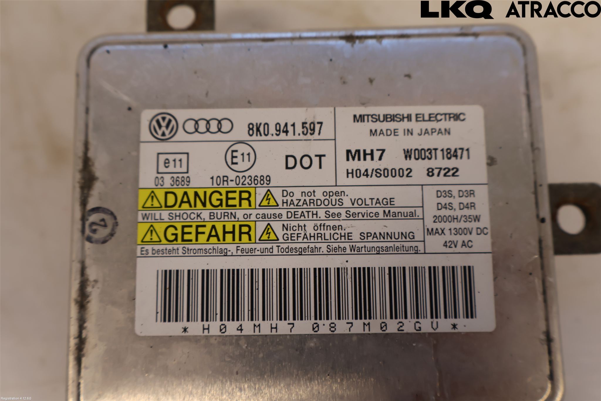 Audi A4/S4 08-11 Styreenhet Xenon