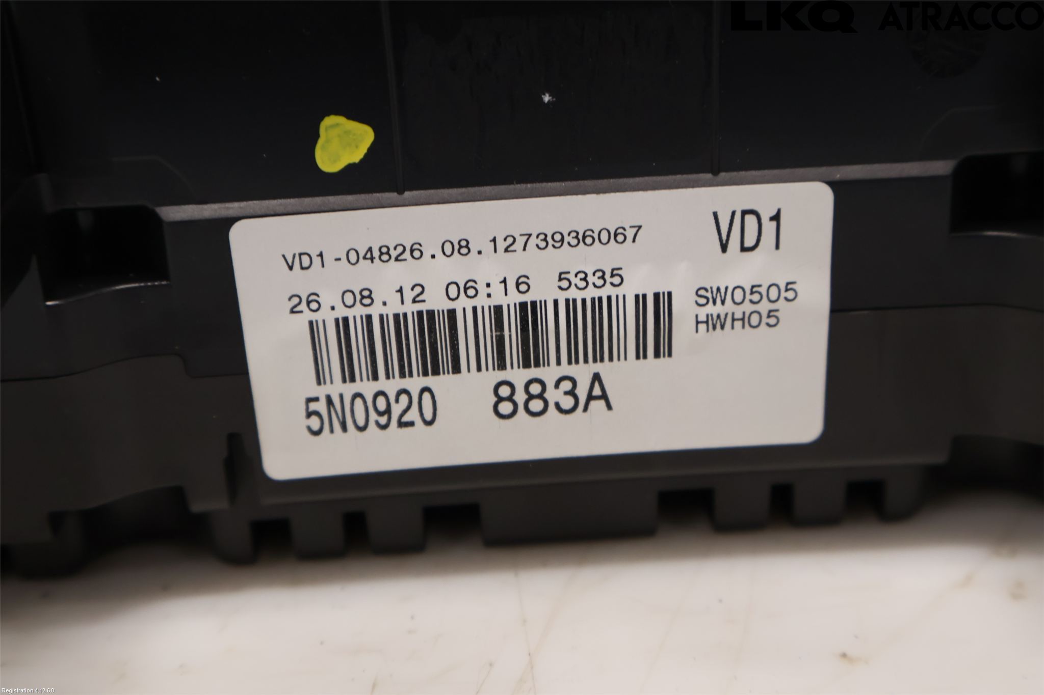 Volkswagen VW TIGUAN 07-16 Instr Kombinert